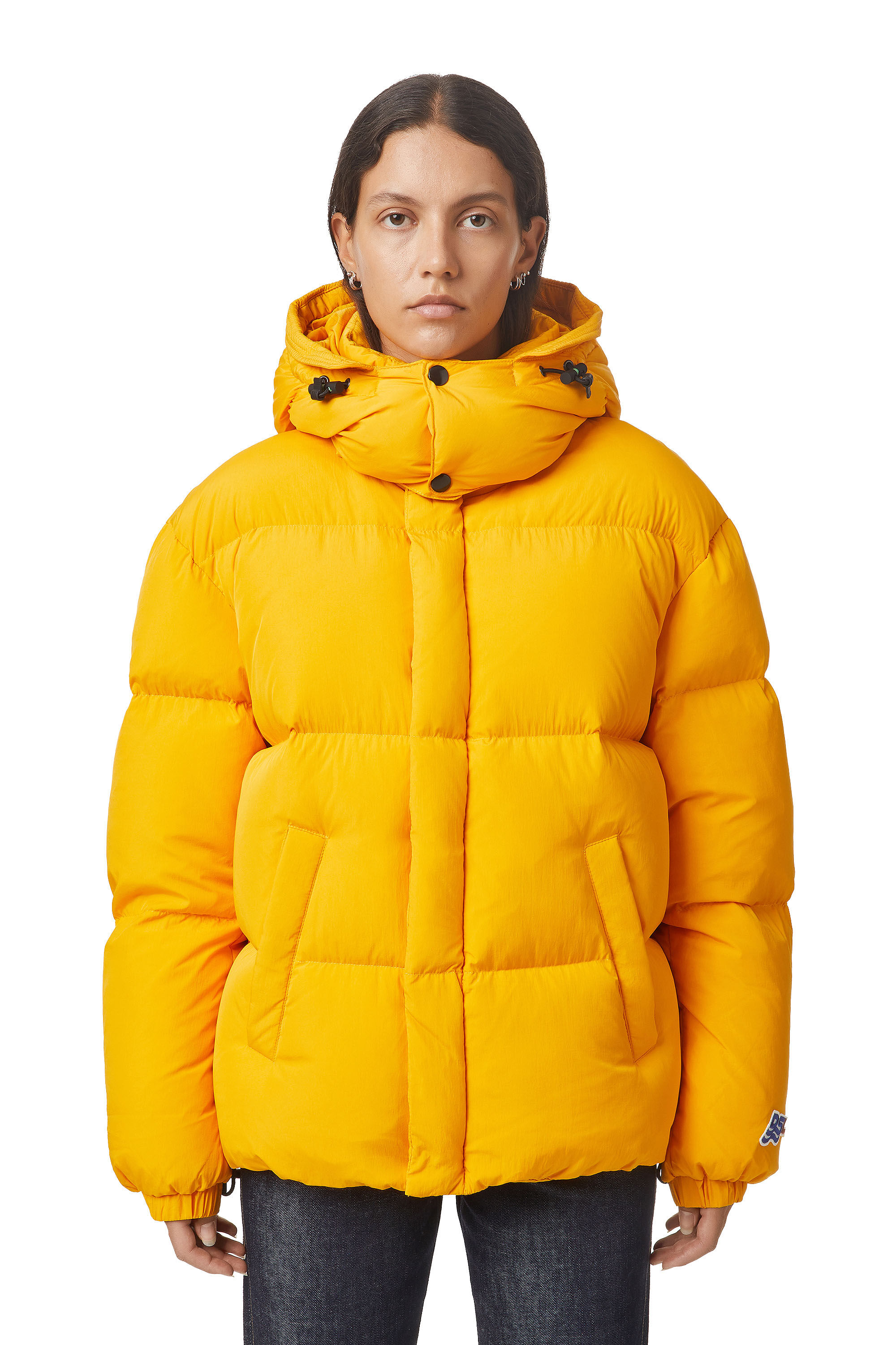 W ROLF Woman Down jacket in Polygiene ViralOff nylon Diesel