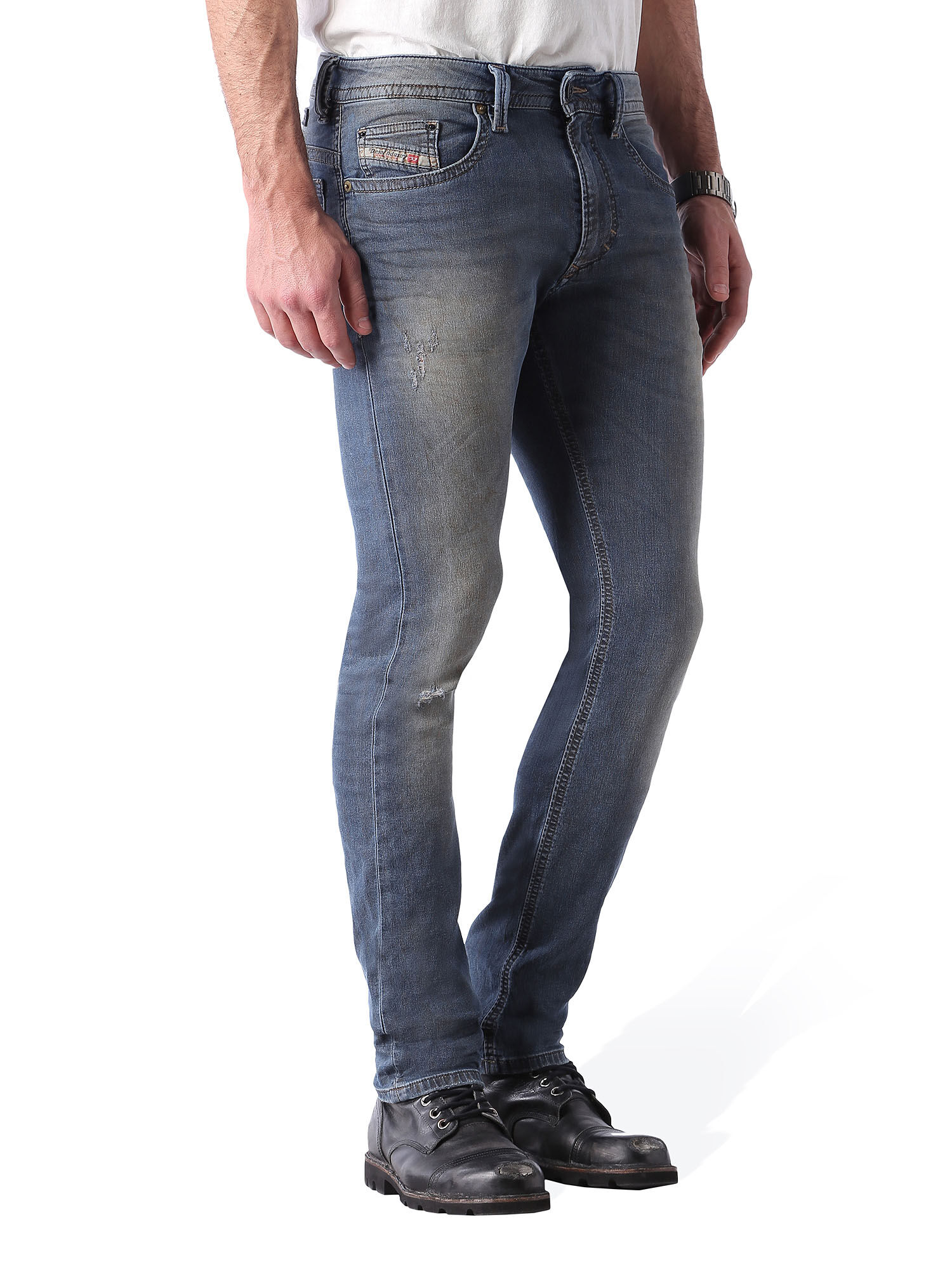 Diesel - Thavar JoggJeans 0850P, Blue Jeans - Image 2