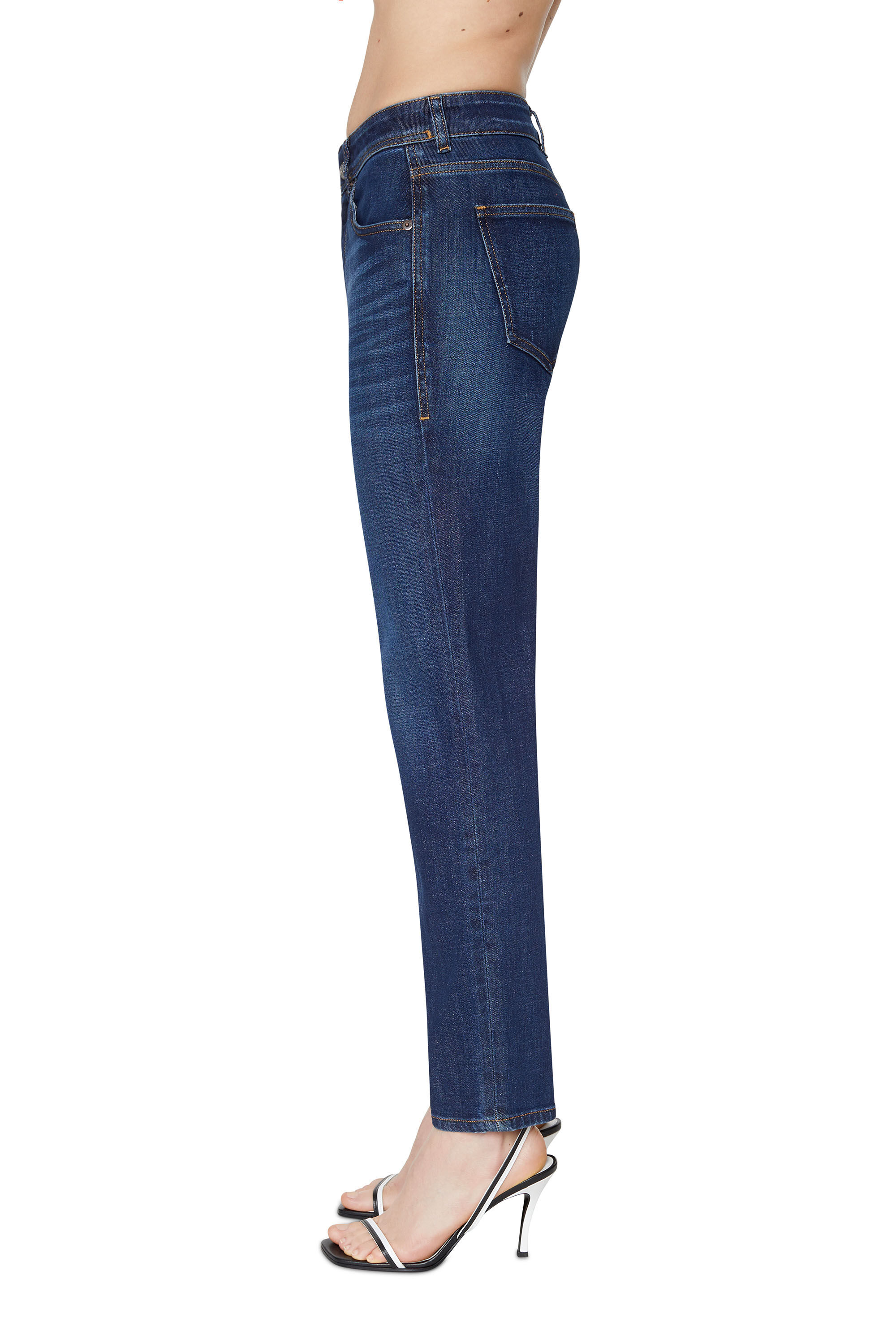 Diesel - Tapered Jeans 2004 09B90, Azul Oscuro - Image 6