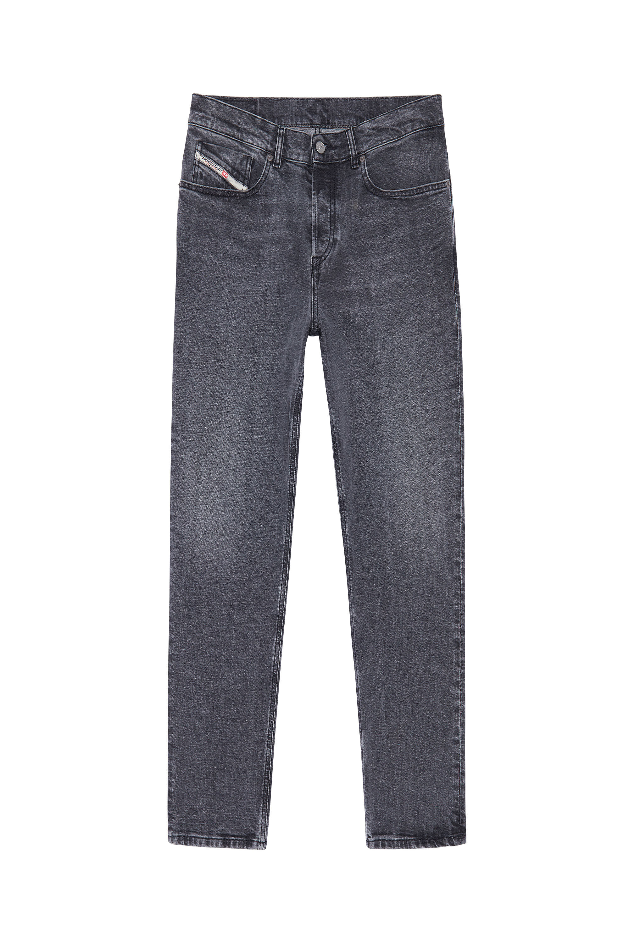 Diesel - 2005 D-FINING 09C47 Tapered Jeans, Negro/Gris oscuro - Image 2