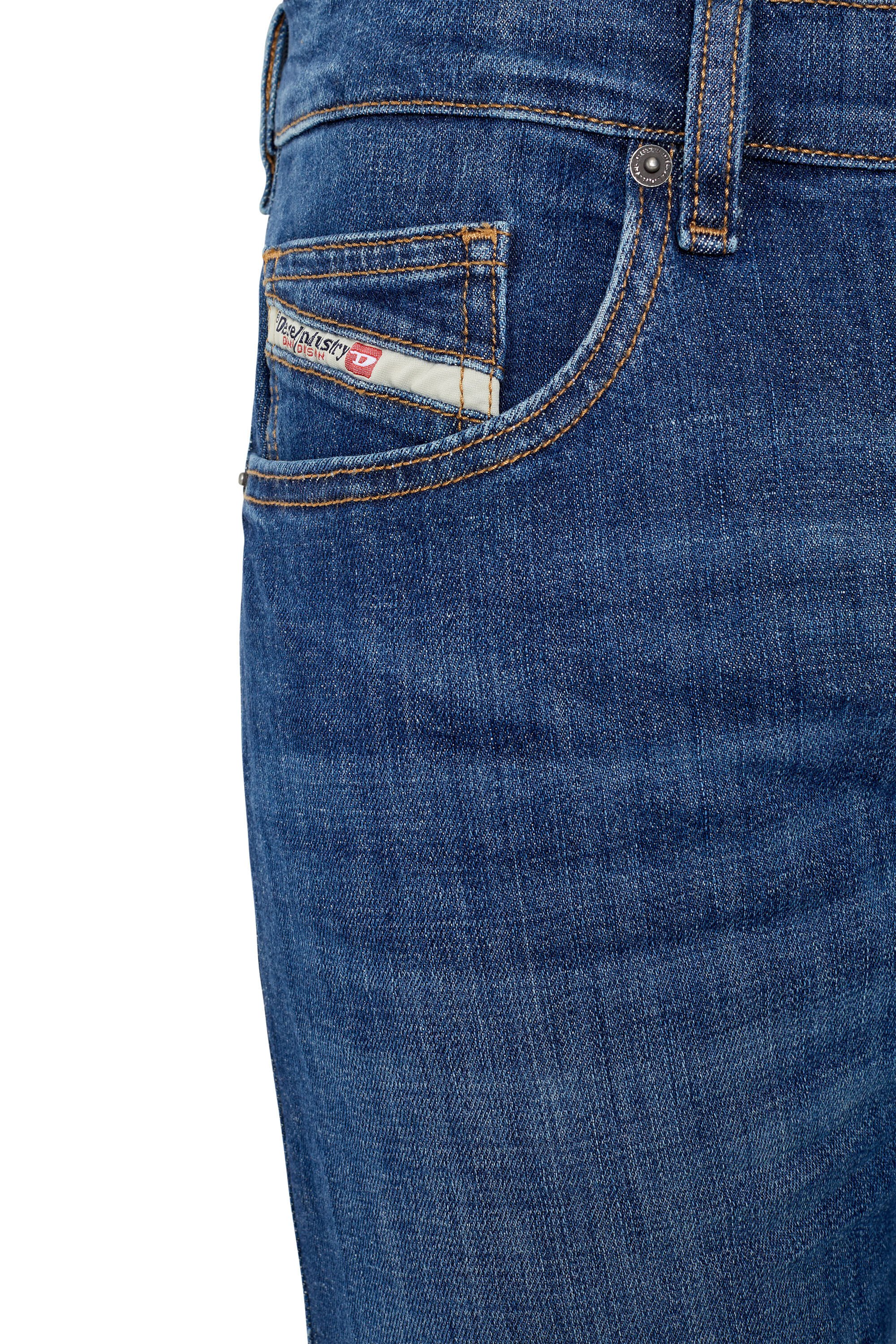 Diesel - D-Luster 0IHAR Slim Jeans, Azul Oscuro - Image 6