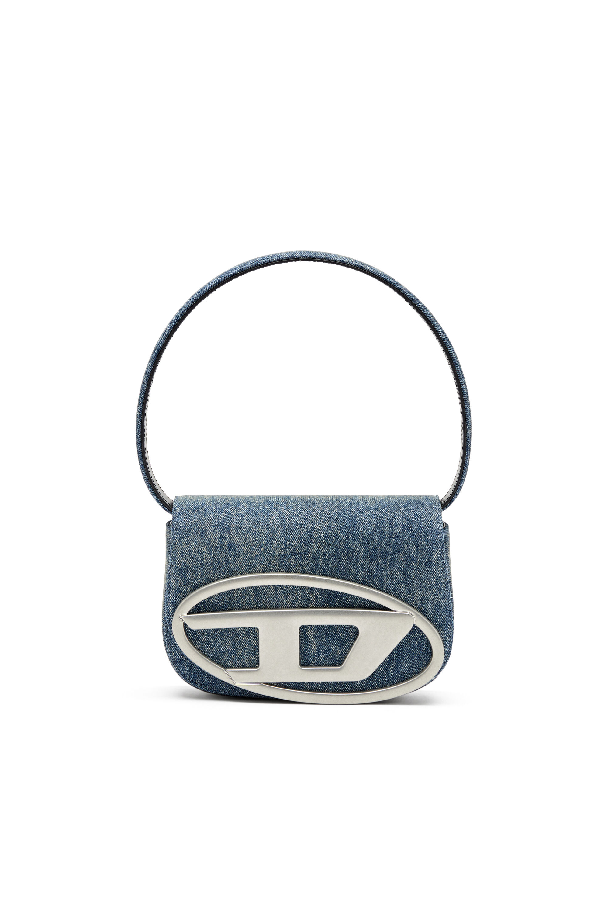 Women's 1DR-Iconic shoulder bag in solarised denim | Blue