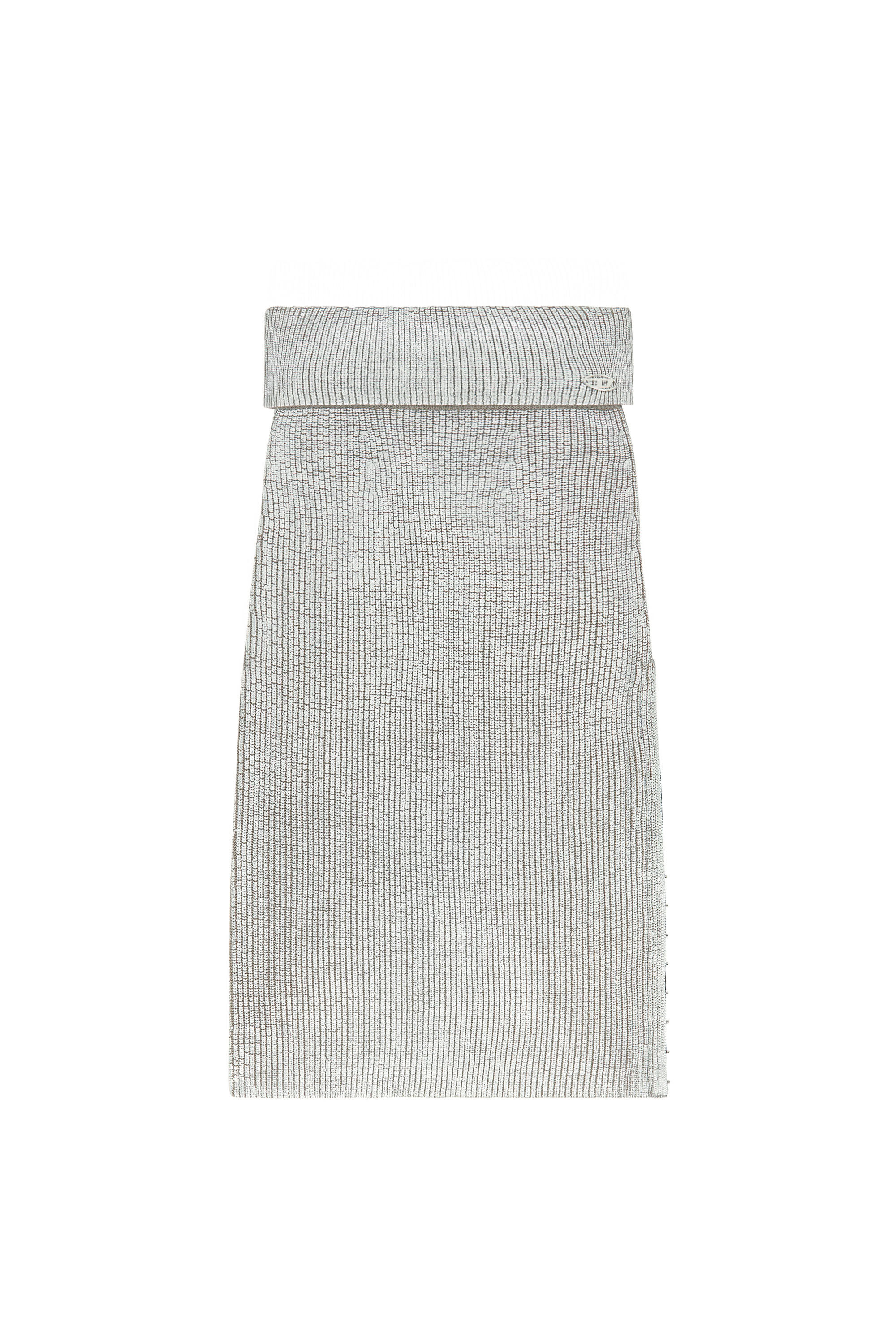 M-ADHUETTE Woman: Wool skirt with foil print | Diesel