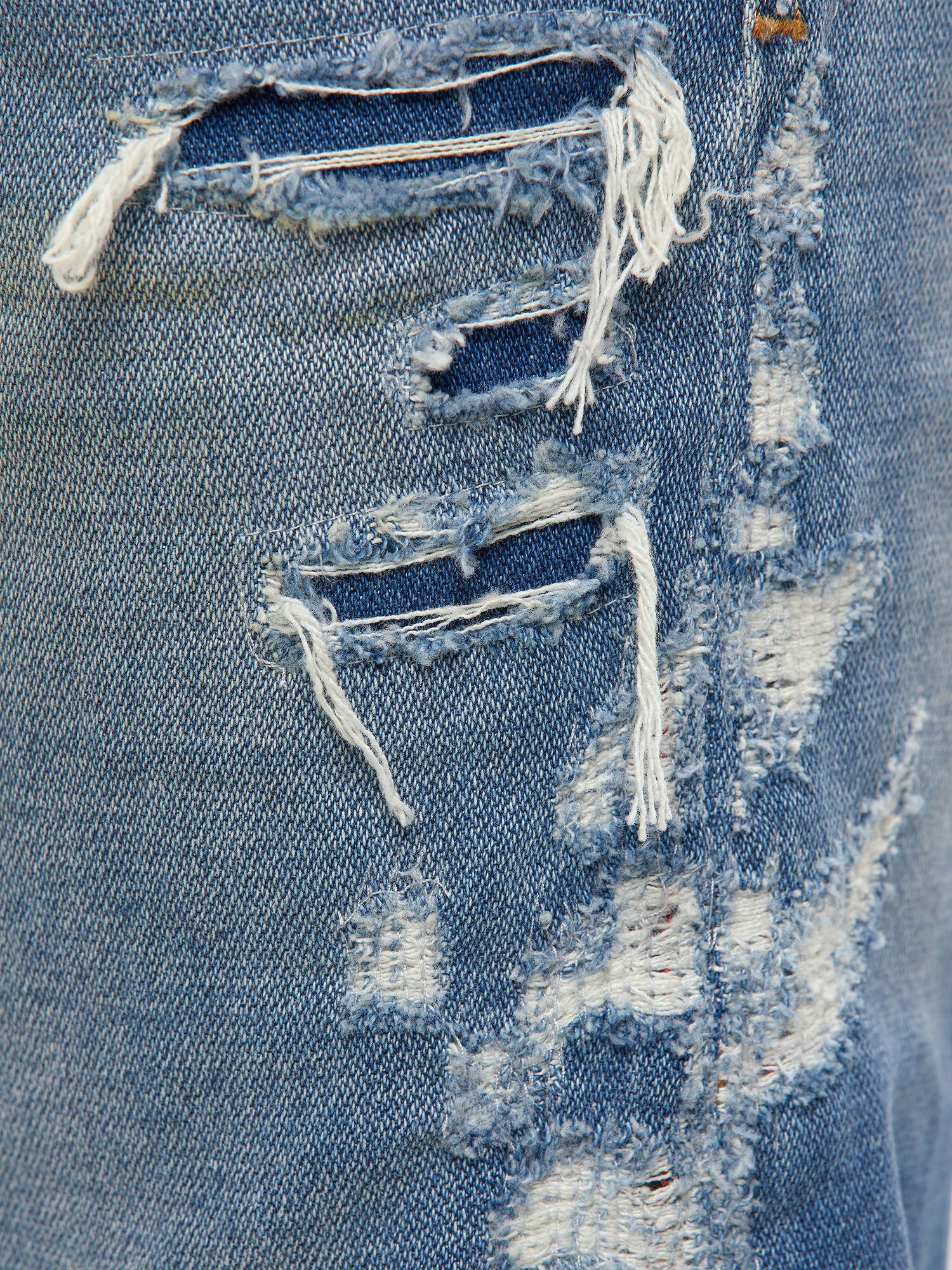 Diesel - Tepphar Slim Jeans 009JU, Medium Blue - Image 6