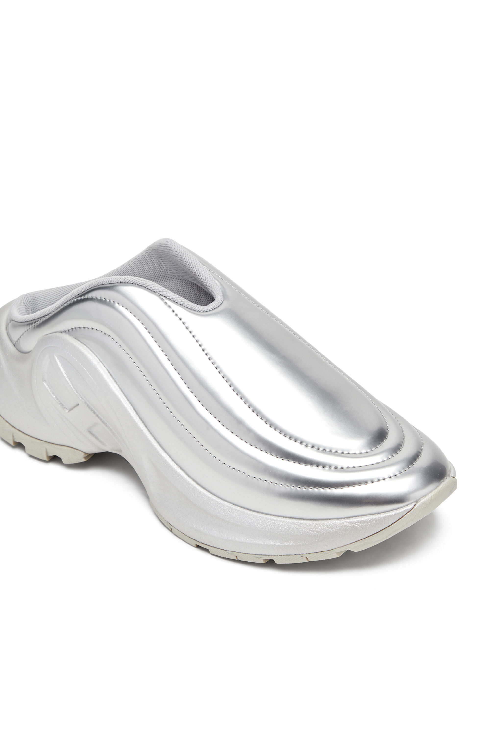【特別セール品】 mules S-D-Runner-Metallic Women's | Diesel | Silver 靴