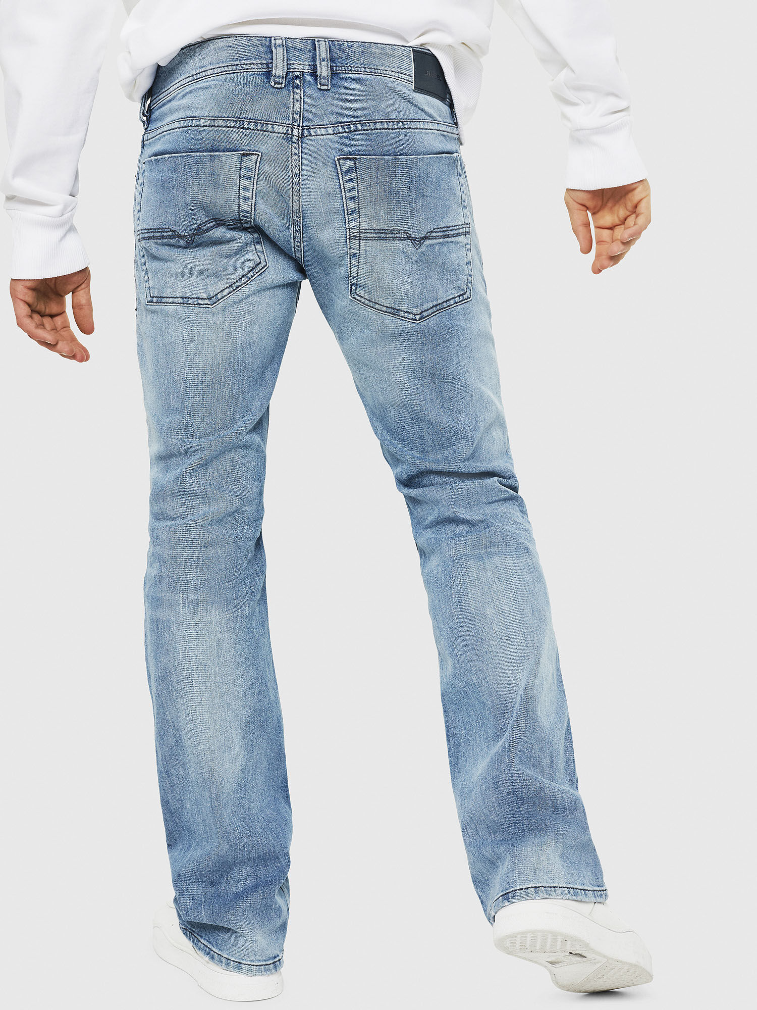 Men: Bootcut Light blue Jeans | Diesel