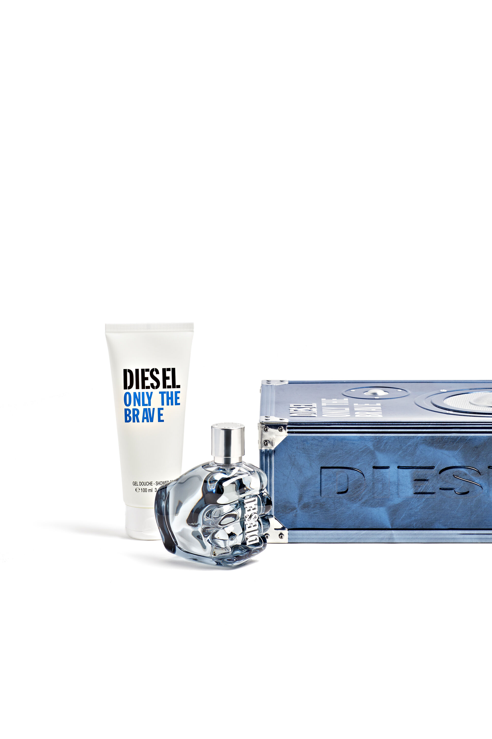 Diesel - ONLY THE BRAVE 75 ML PREMIUM BOX, Man's Only The Brave Gift set in Grey - 1