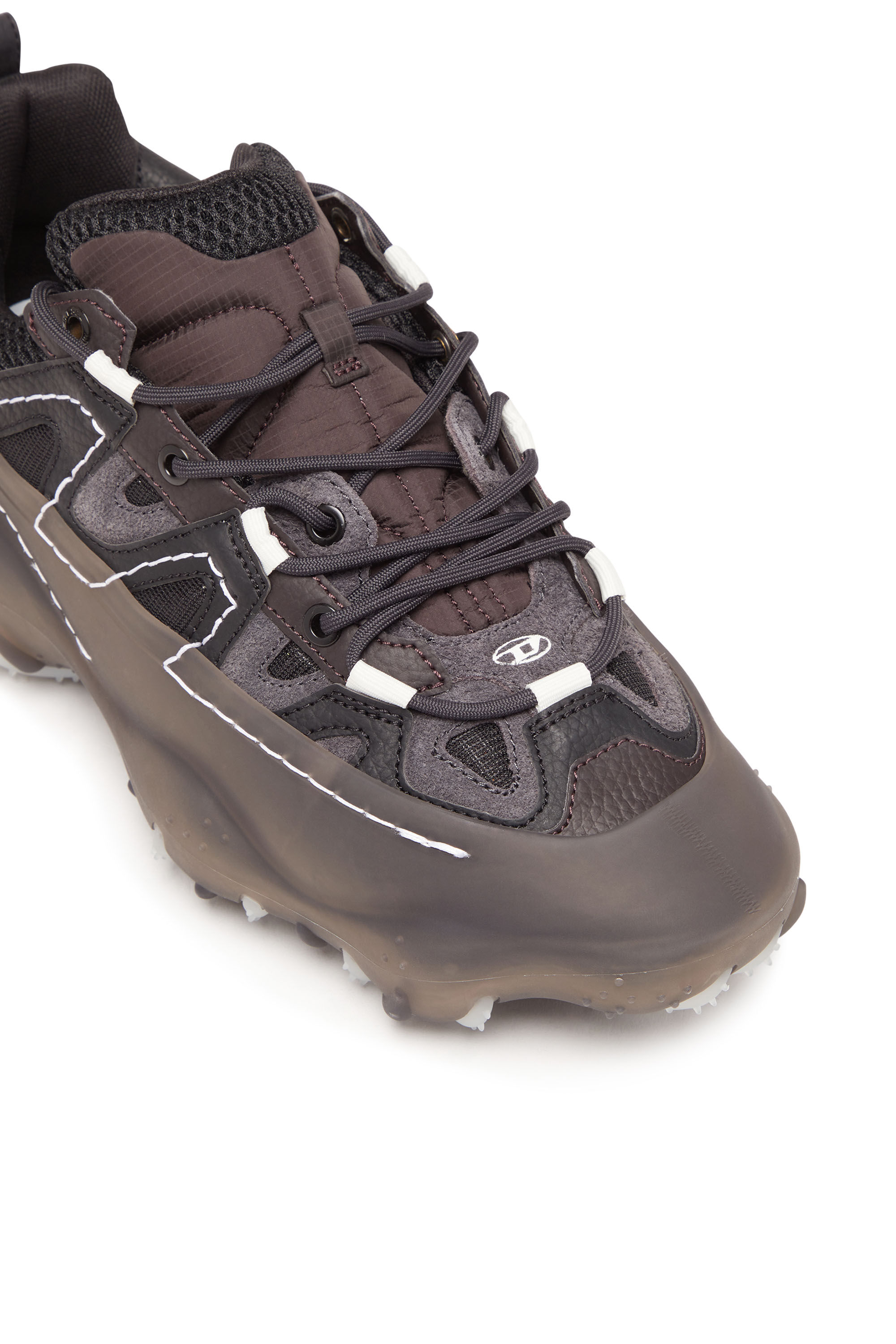 Diesel - S-PROTOTYPE P1 W, S-Prototype P1-Deportivas bajas con superposición de goma Mujer in Negro - 6