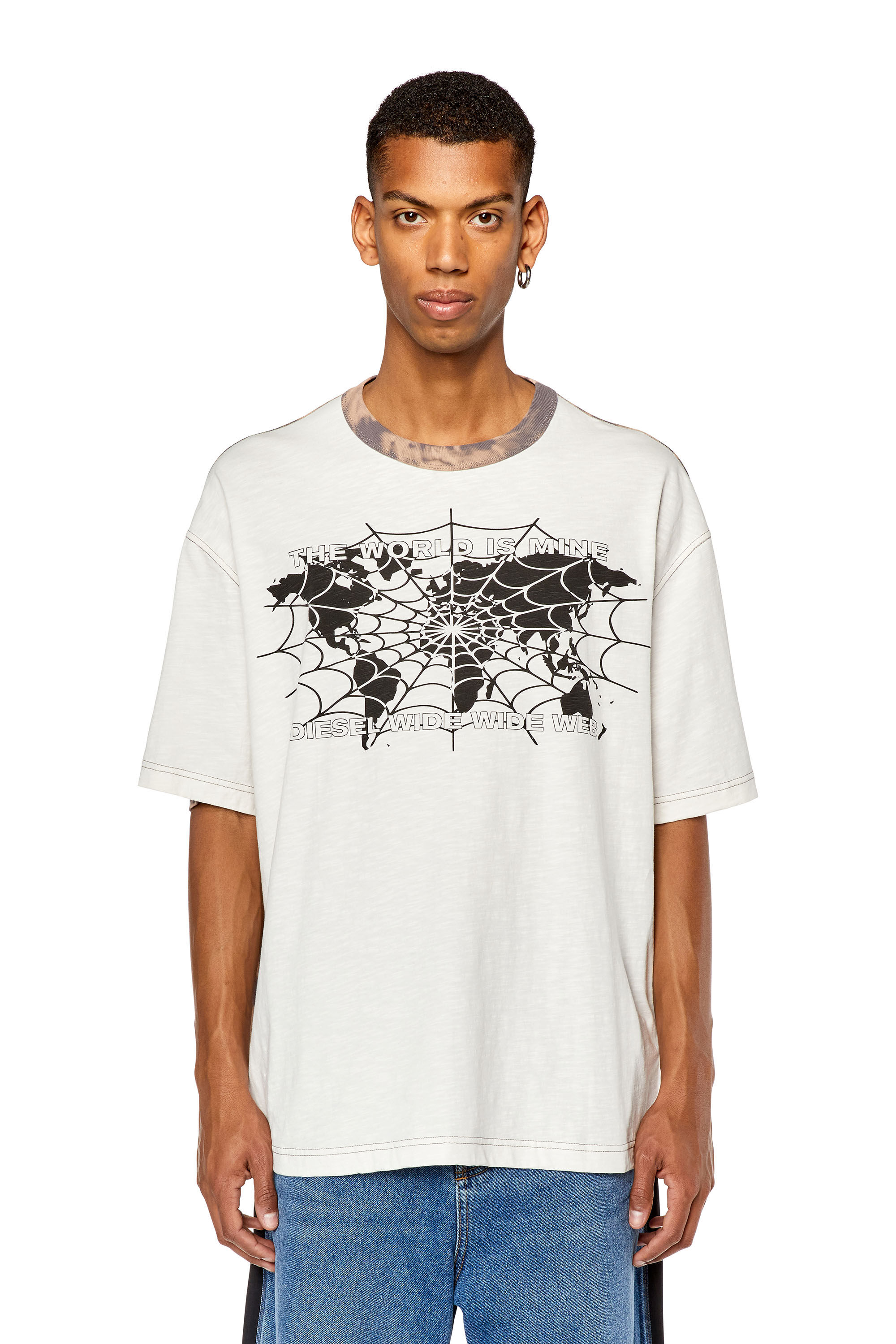 Diesel pink t hotsell shirt
