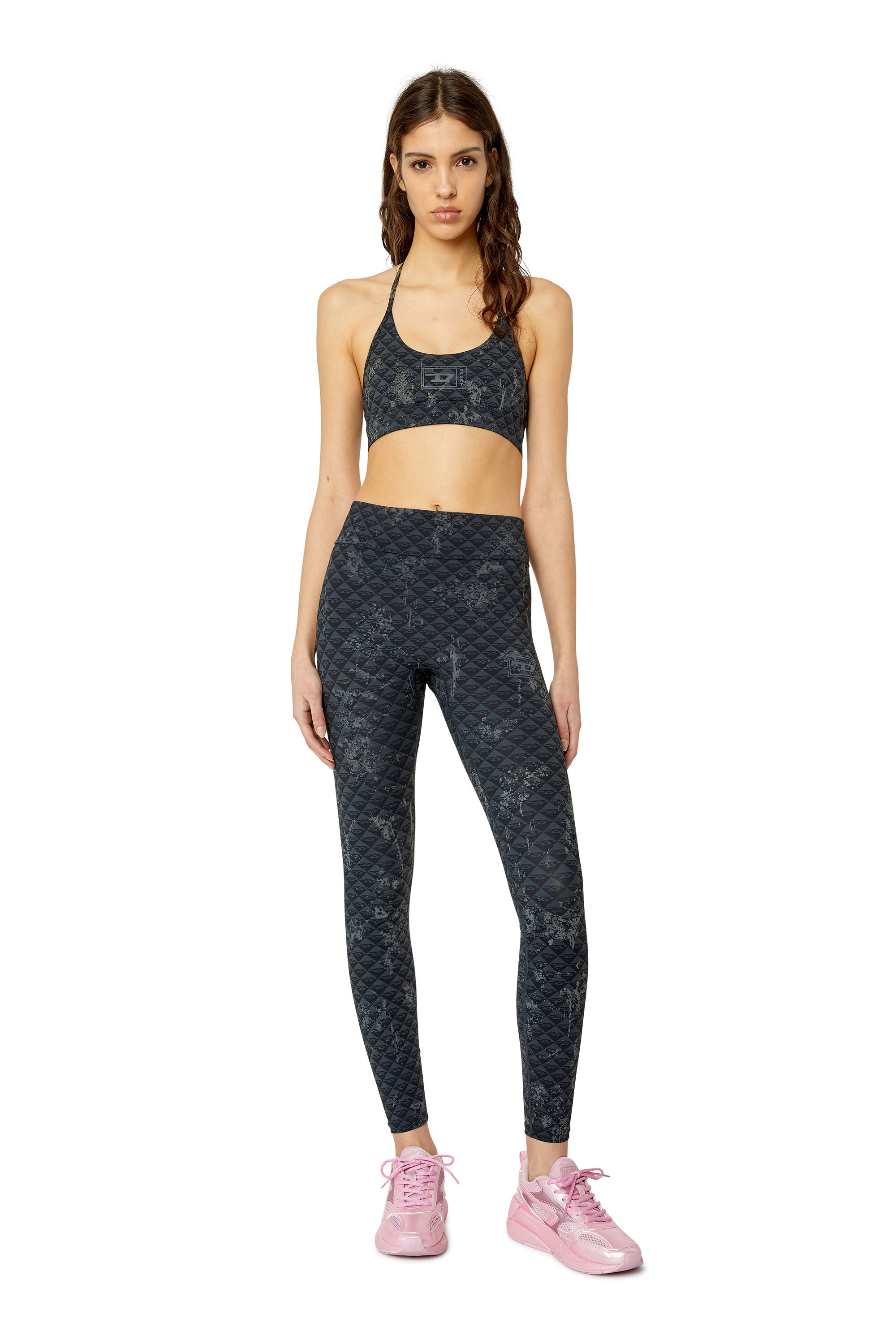 S-SERENDIPITY SPORT W Woman: Mesh sneakers pearlescent | Diesel