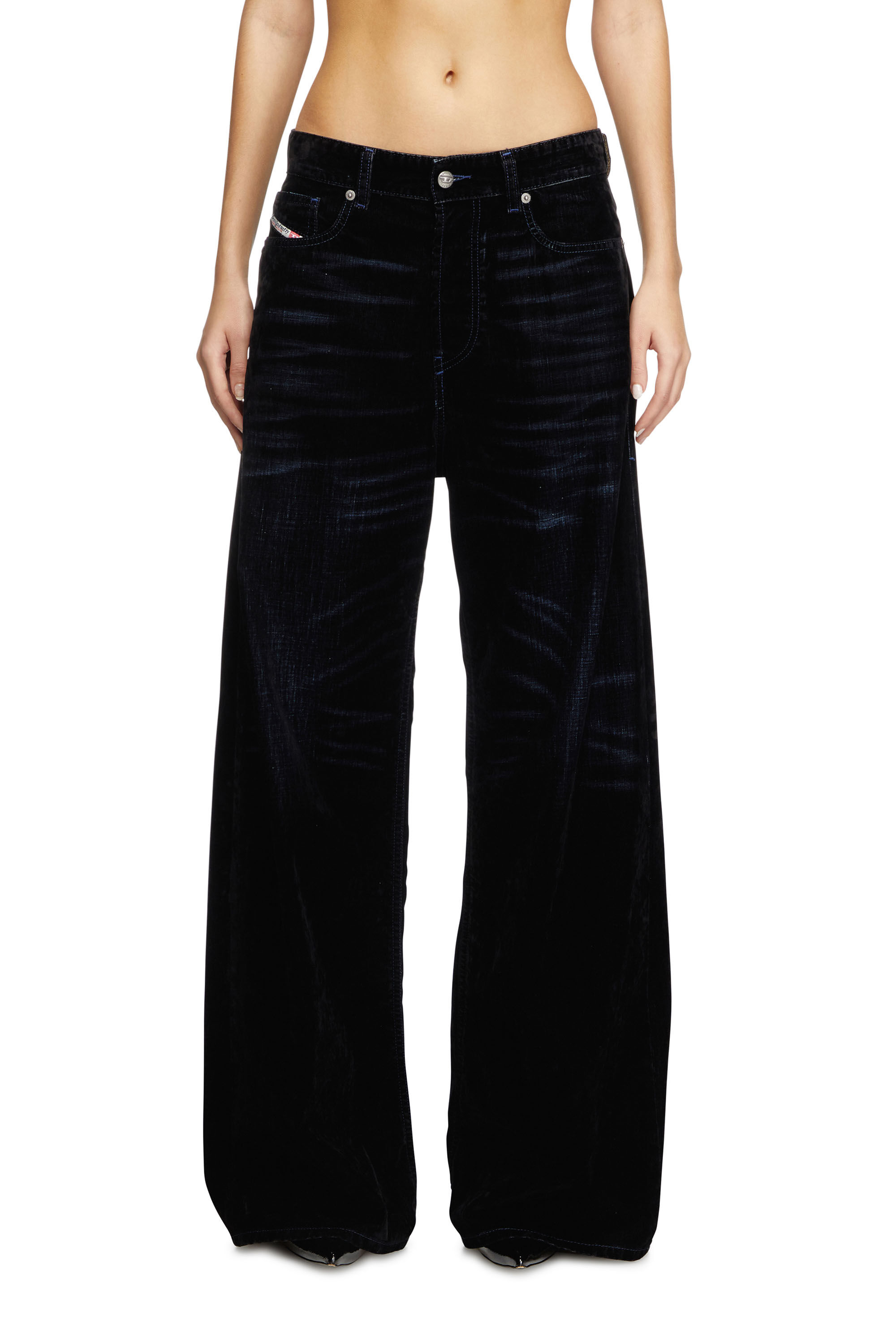 Women's Relaxed Jeans | Light Brown | Diesel 1996 D-Sire