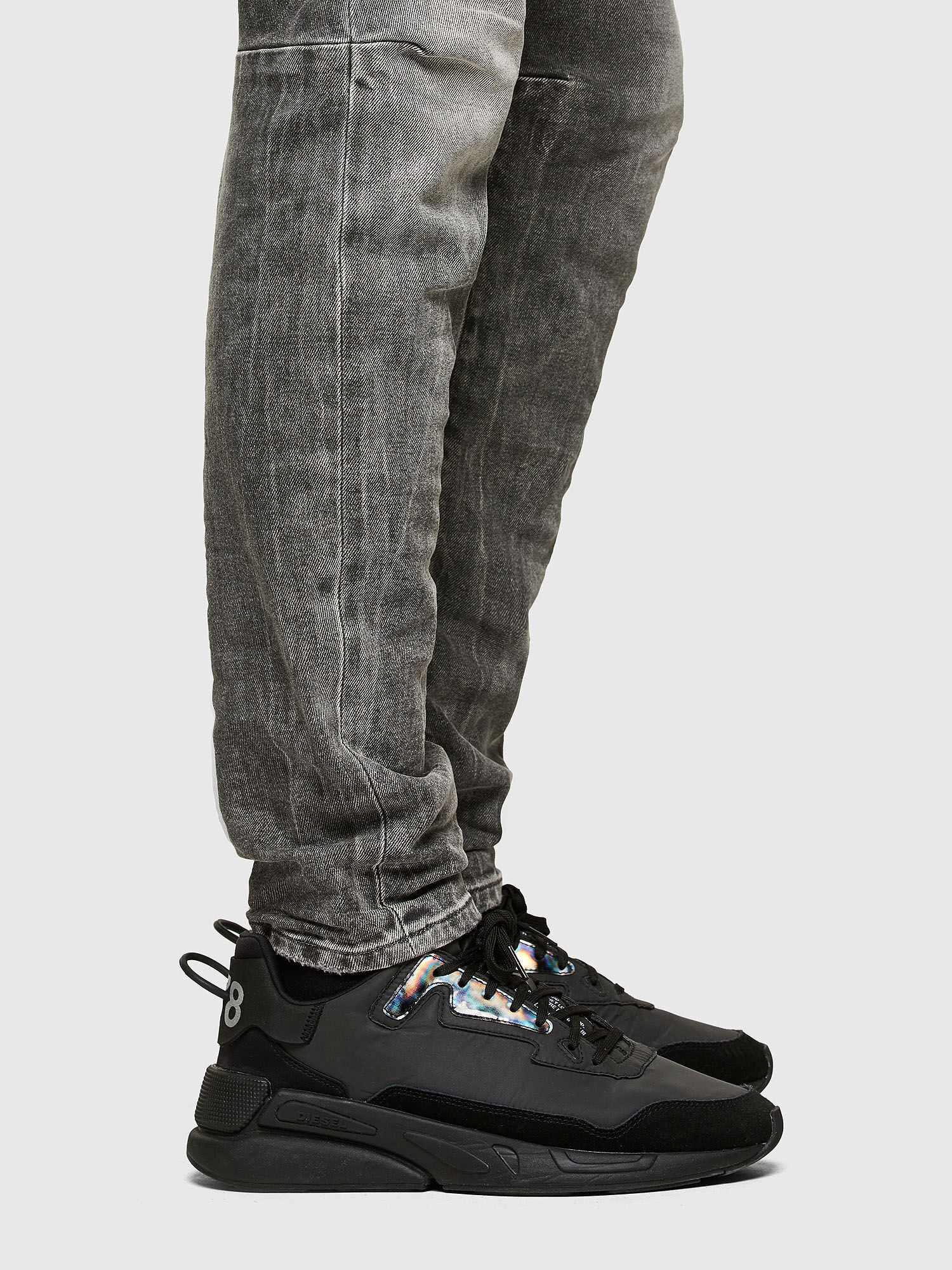 Diesel - D-Strukt Slim Jeans 009MY, Light Grey - Image 5