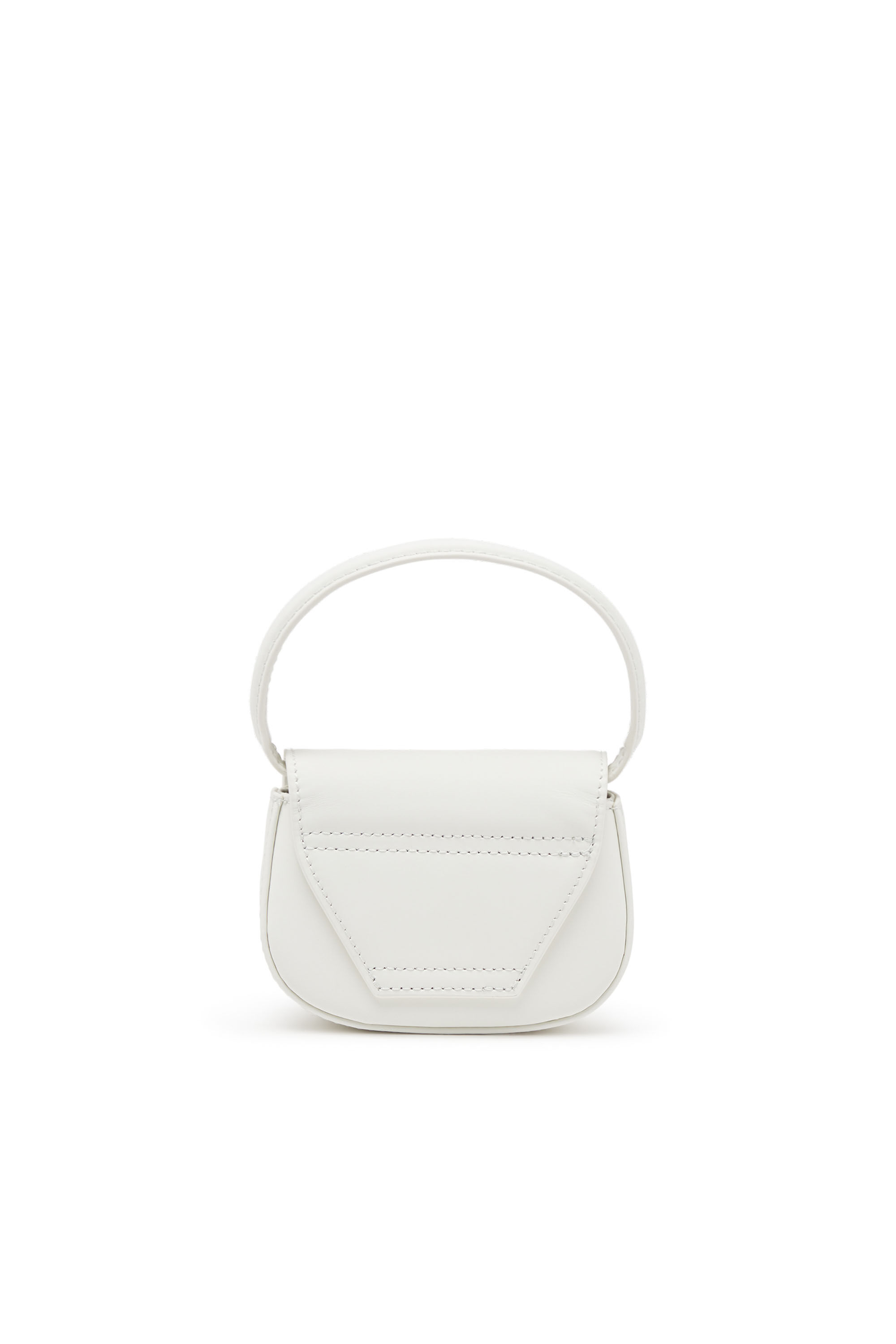 Women's 1DR Xs-Iconic mini bag in matte leather | White | Diesel