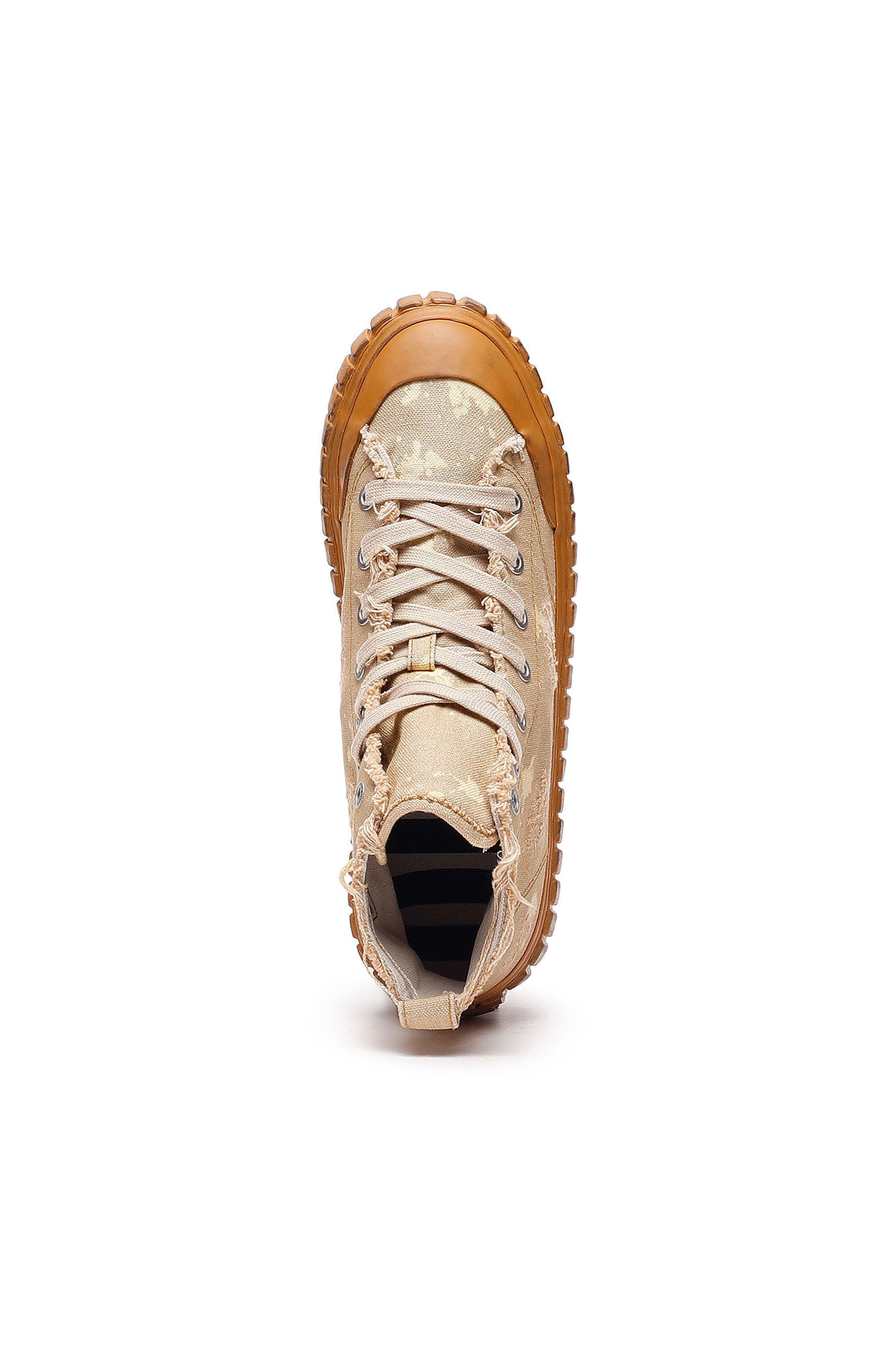 S-HANAMI MID X Unisex: High-top platform sneakers in canvas | Diesel