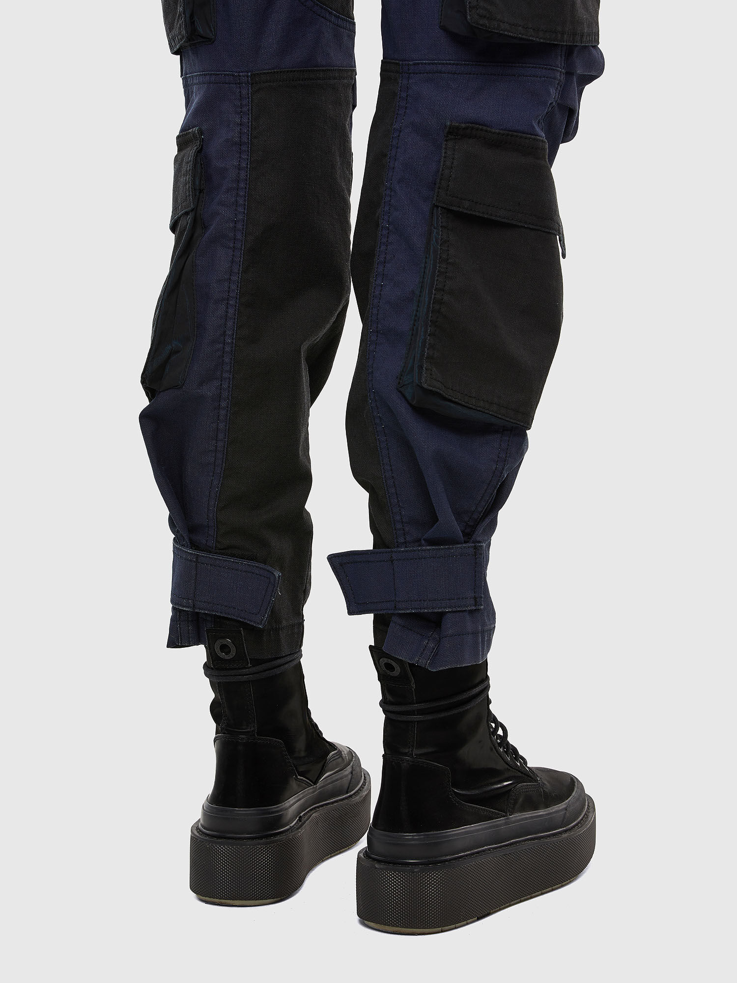 Diesel - D-Kiki JoggJeans® 009KM Boyfriend, Black/Dark Grey - Image 6