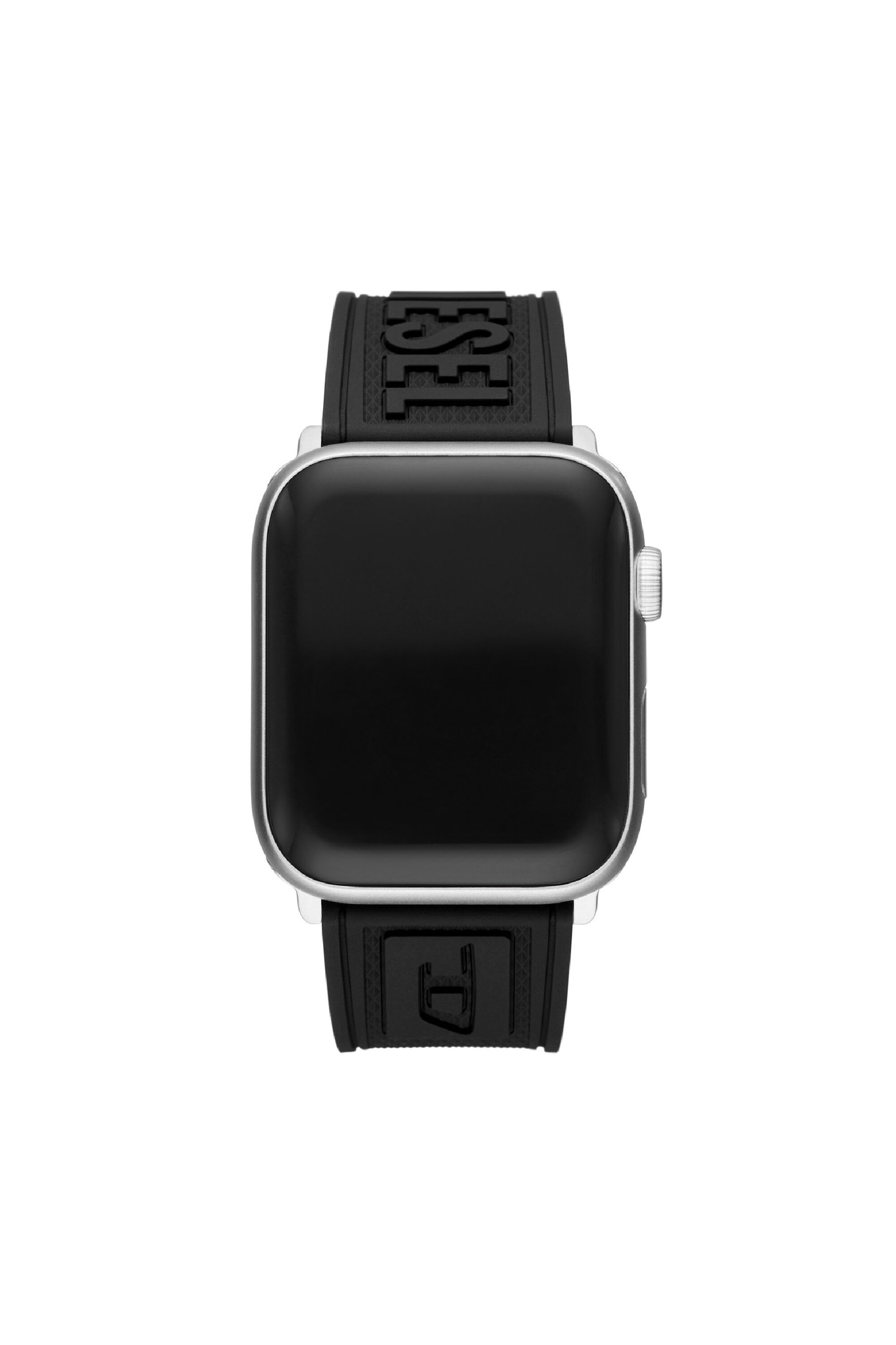 Women's Black silicone Band for Apple watch®, 42/44/45mm