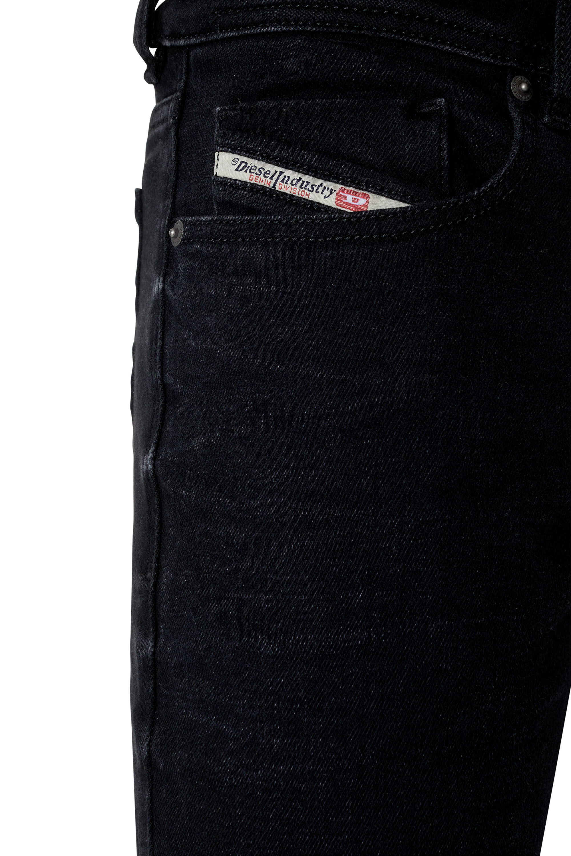Diesel - Skinny Jeans 1979 Sleenker 09D41, Negro/Gris oscuro - Image 6