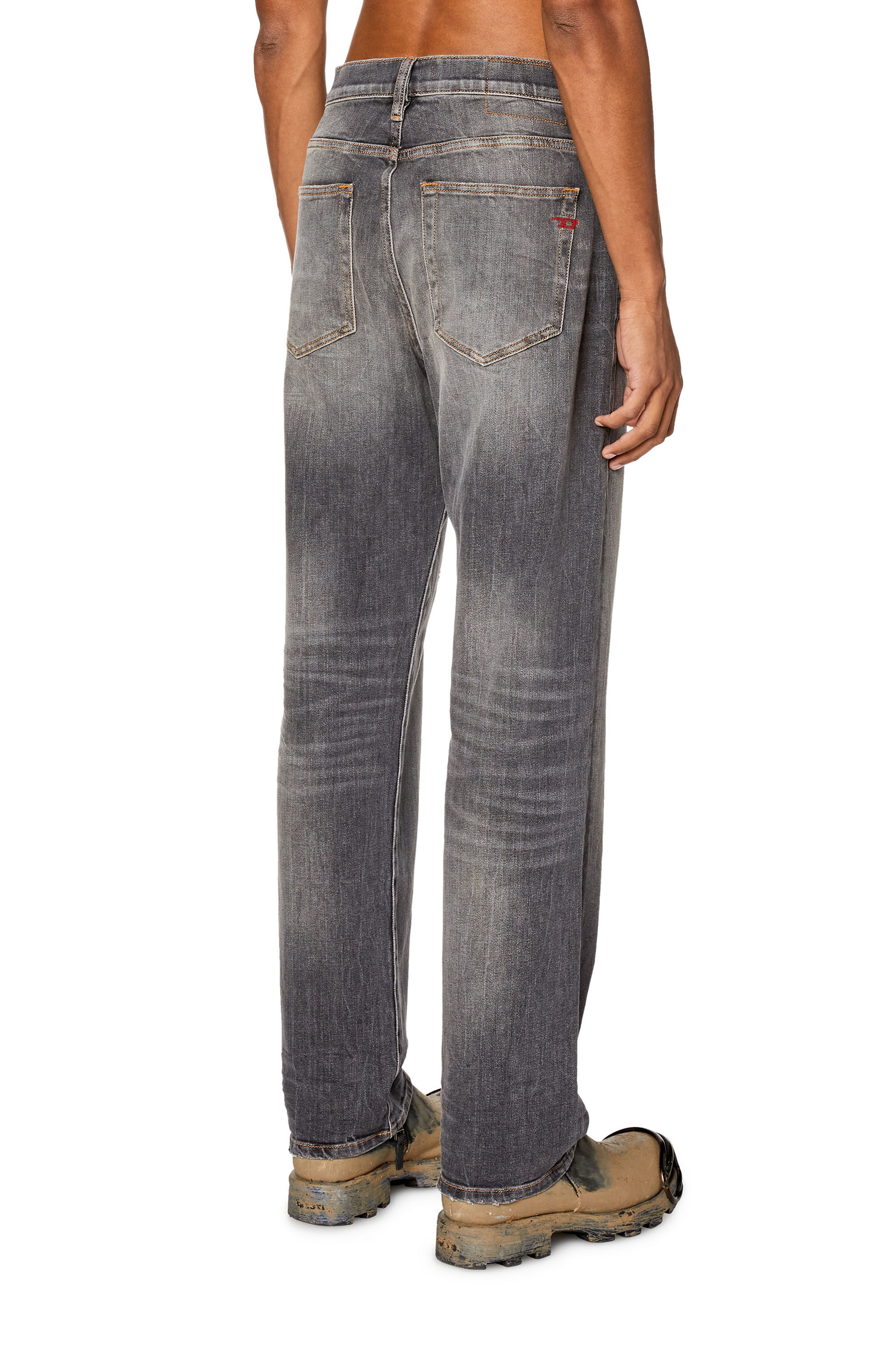 Diesel - Straight Jeans 2020 D-Viker 09G21, Negro/Gris oscuro - Image 4