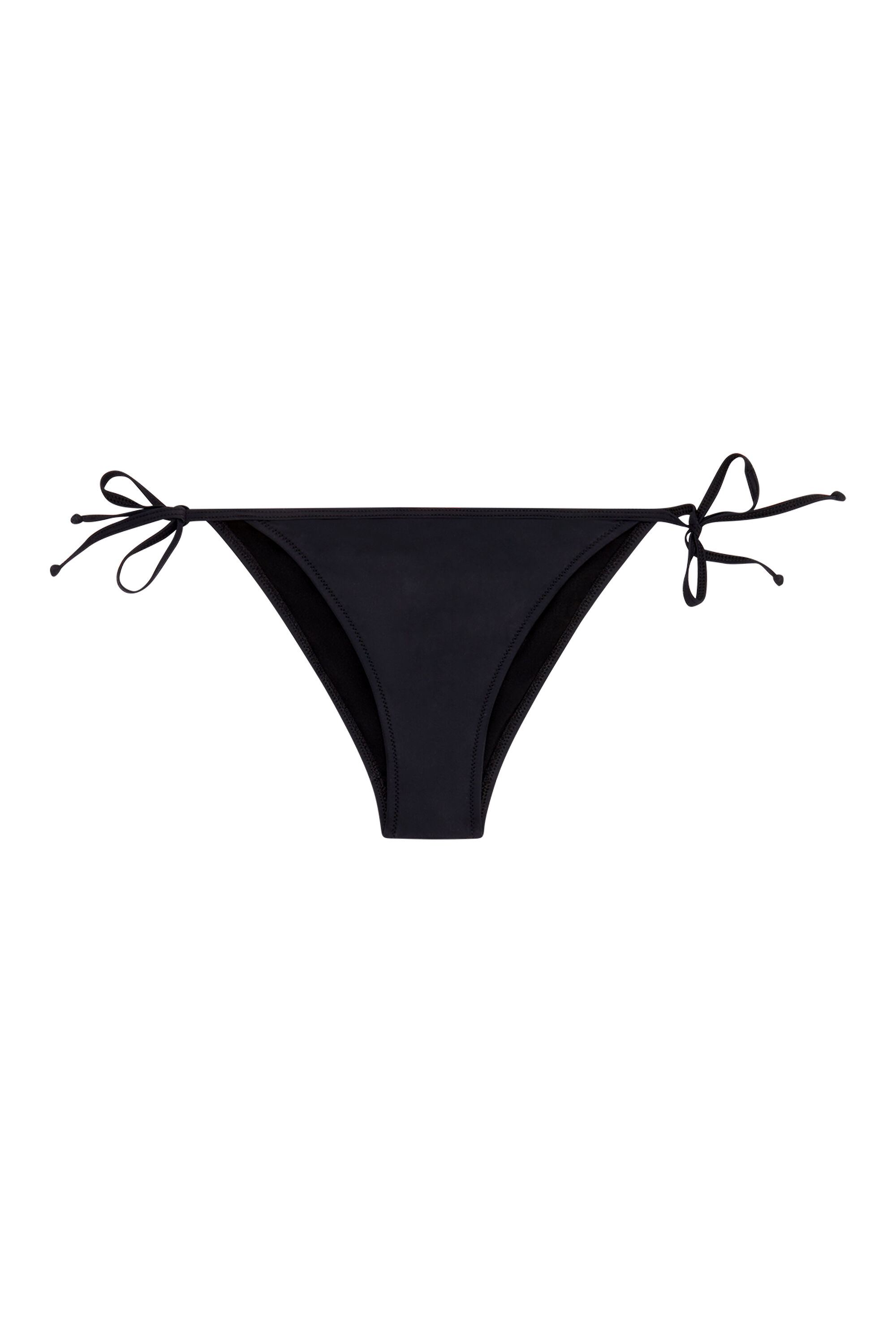 Women's Maxi logo bikini briefs in recycled nylon | Black