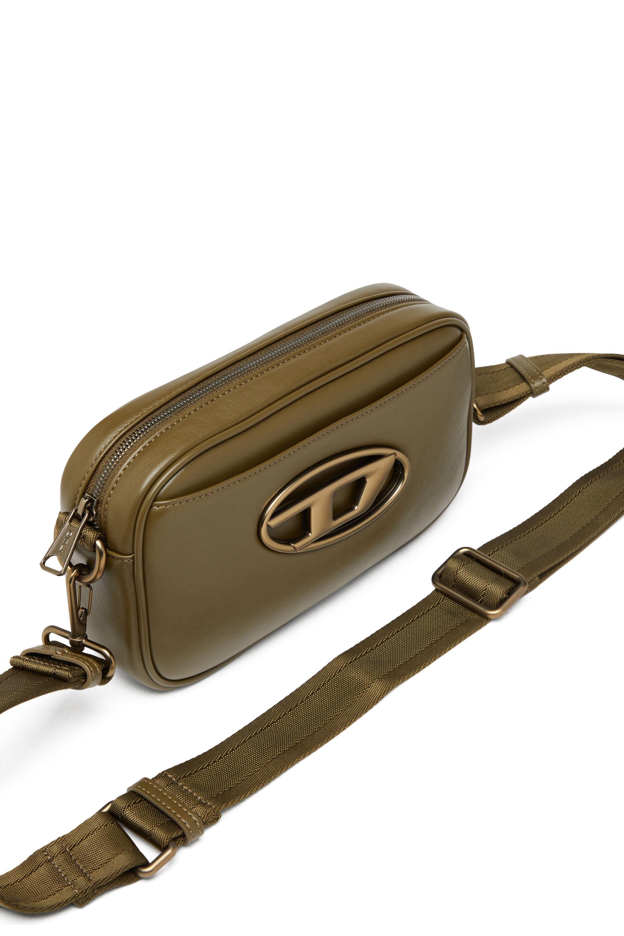 【DIESEL】ロゴ Holi-D カメラバック 無地 *送料/関税込み* 国内直営**DIESEL** Holi-D Camera Bag カメラバッグ (DIESEL