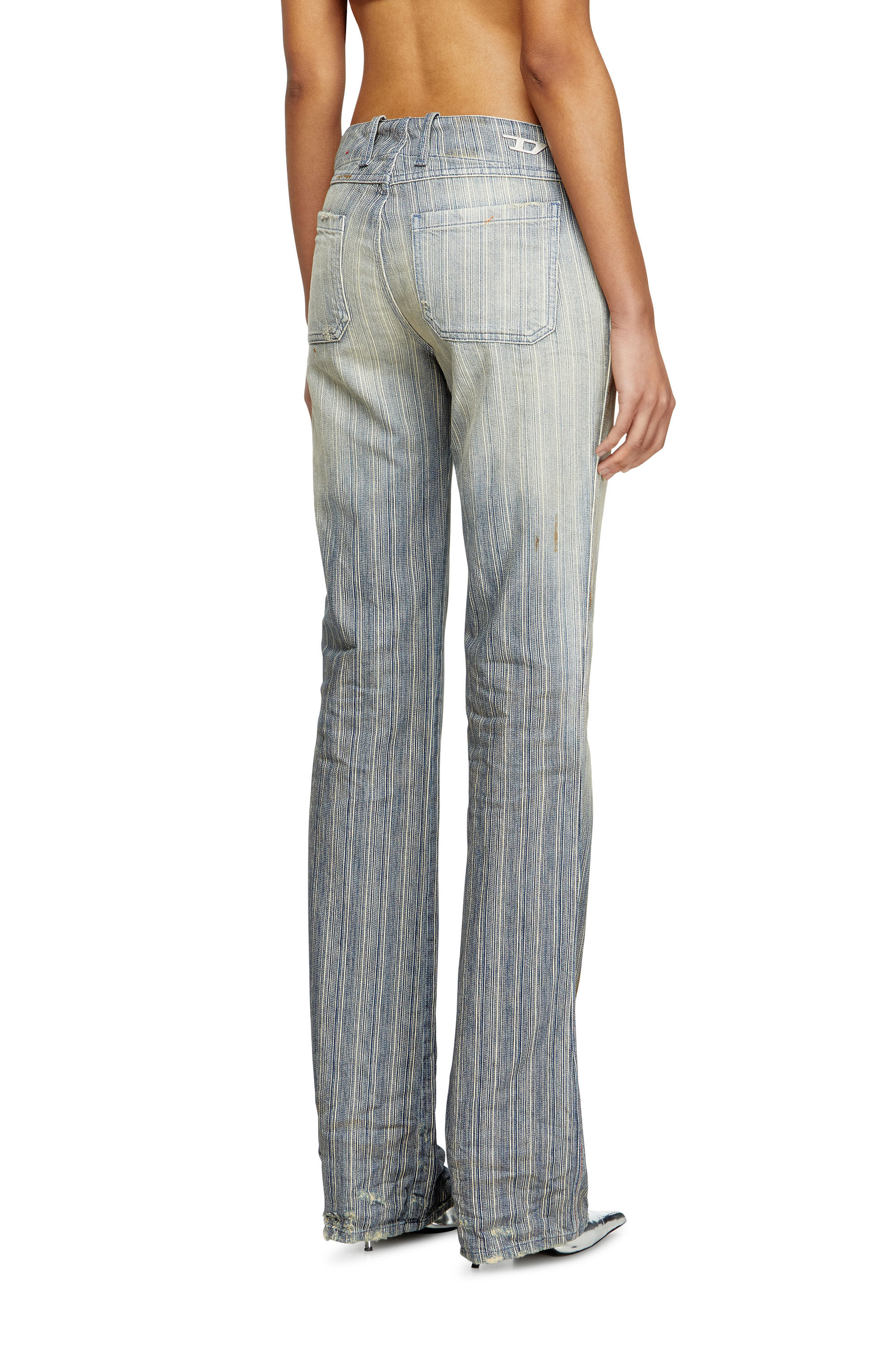Diesel - Bootcut Jeans D-Keate 09L55 Mujer, Azul medio - 5