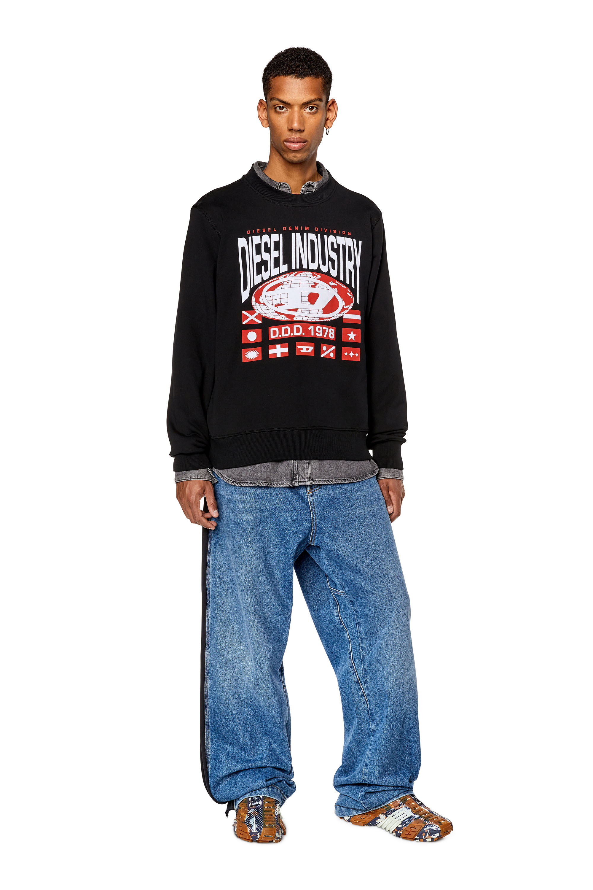 Diesel division on sale sweatshirt