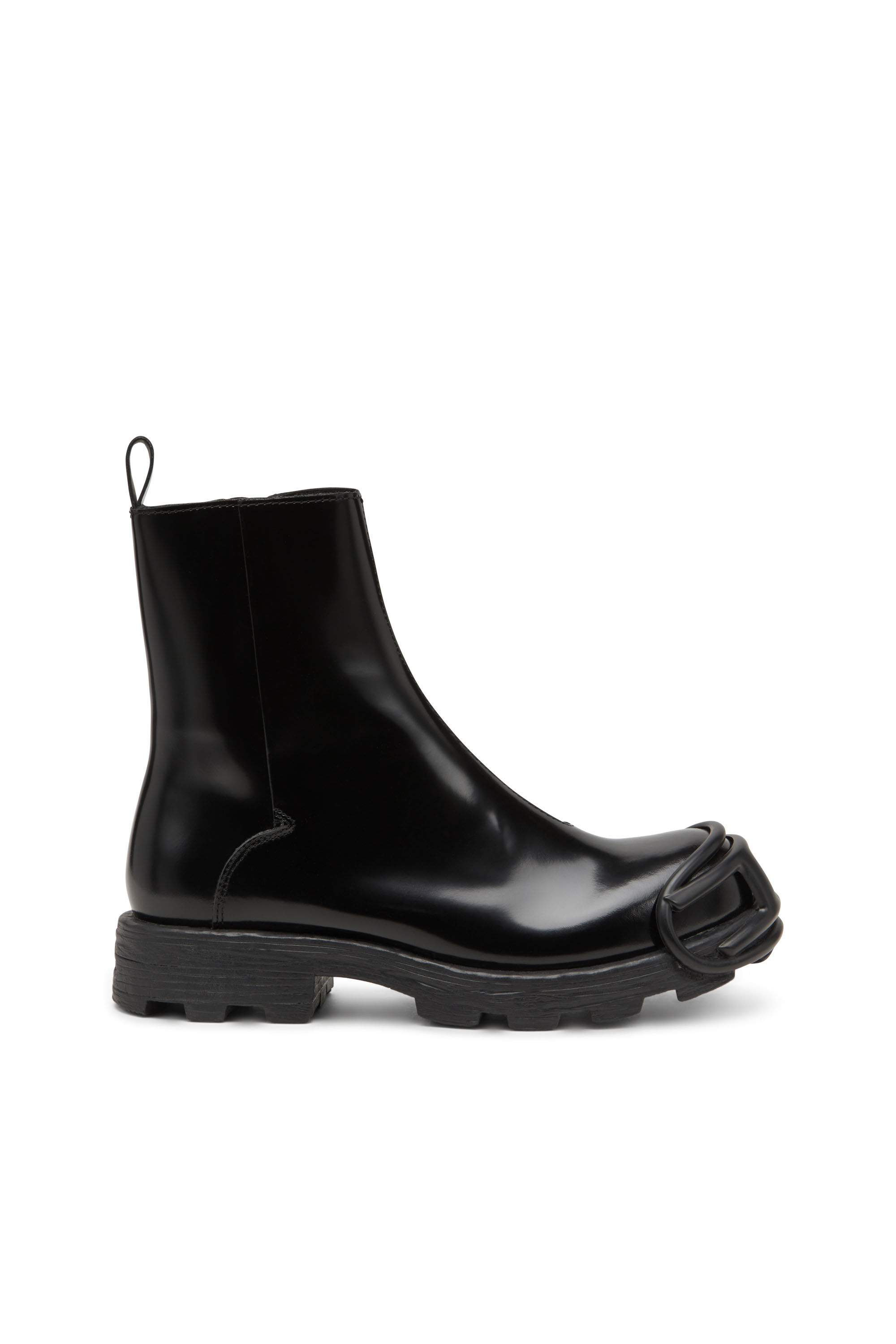 Diesel Men s D Hammer BT Zip D Leather Chelsea Boots