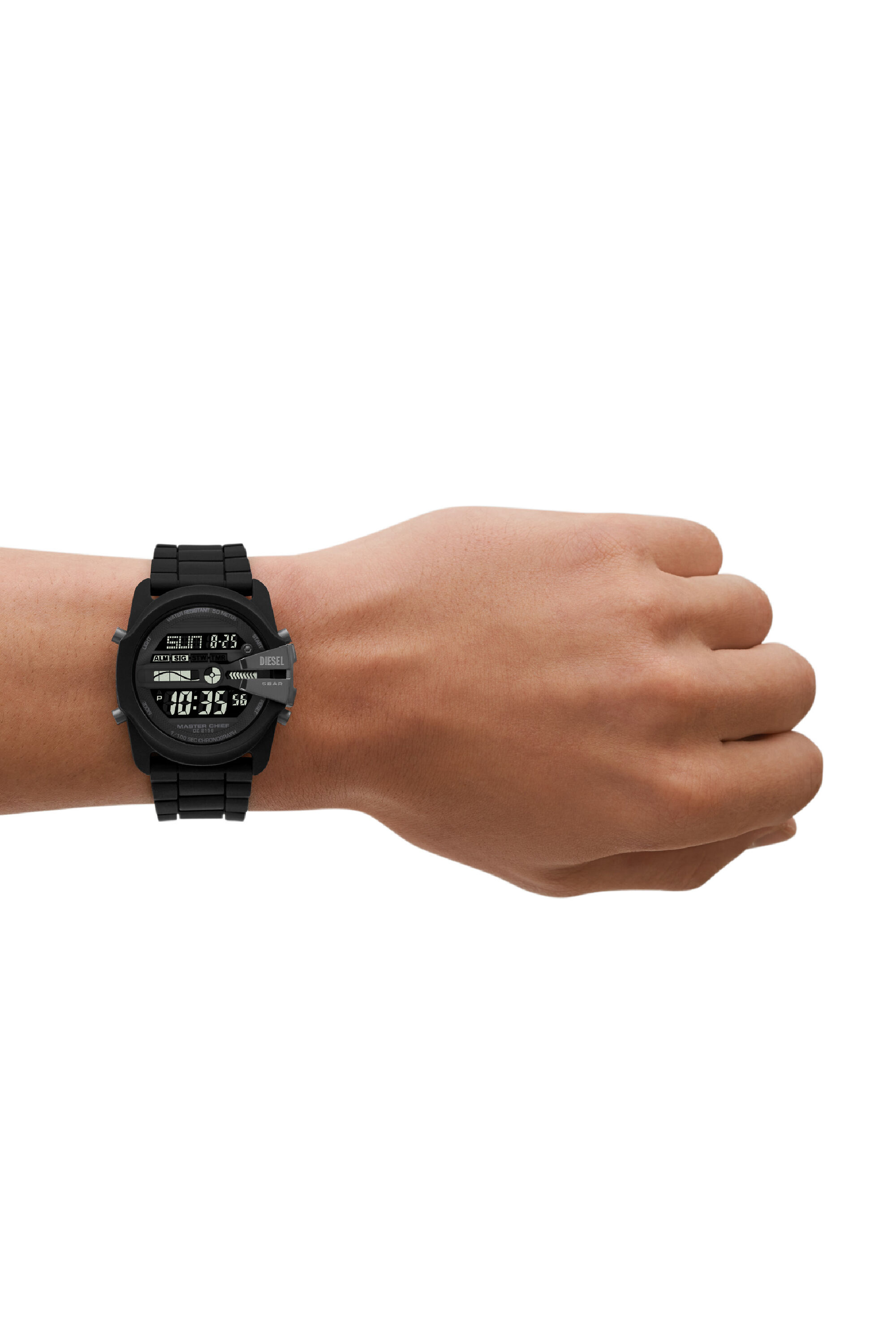 Men's Master Chief Digital silicone watch | DZ2158 Diesel