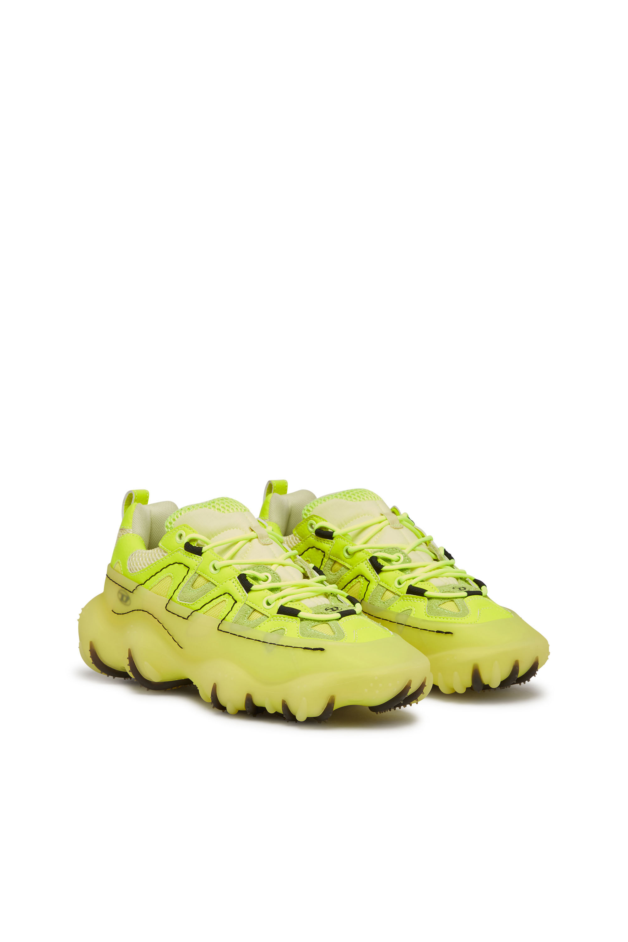 S PROTOTYPE Men s Low top sneakers with rubber overlay Diesel