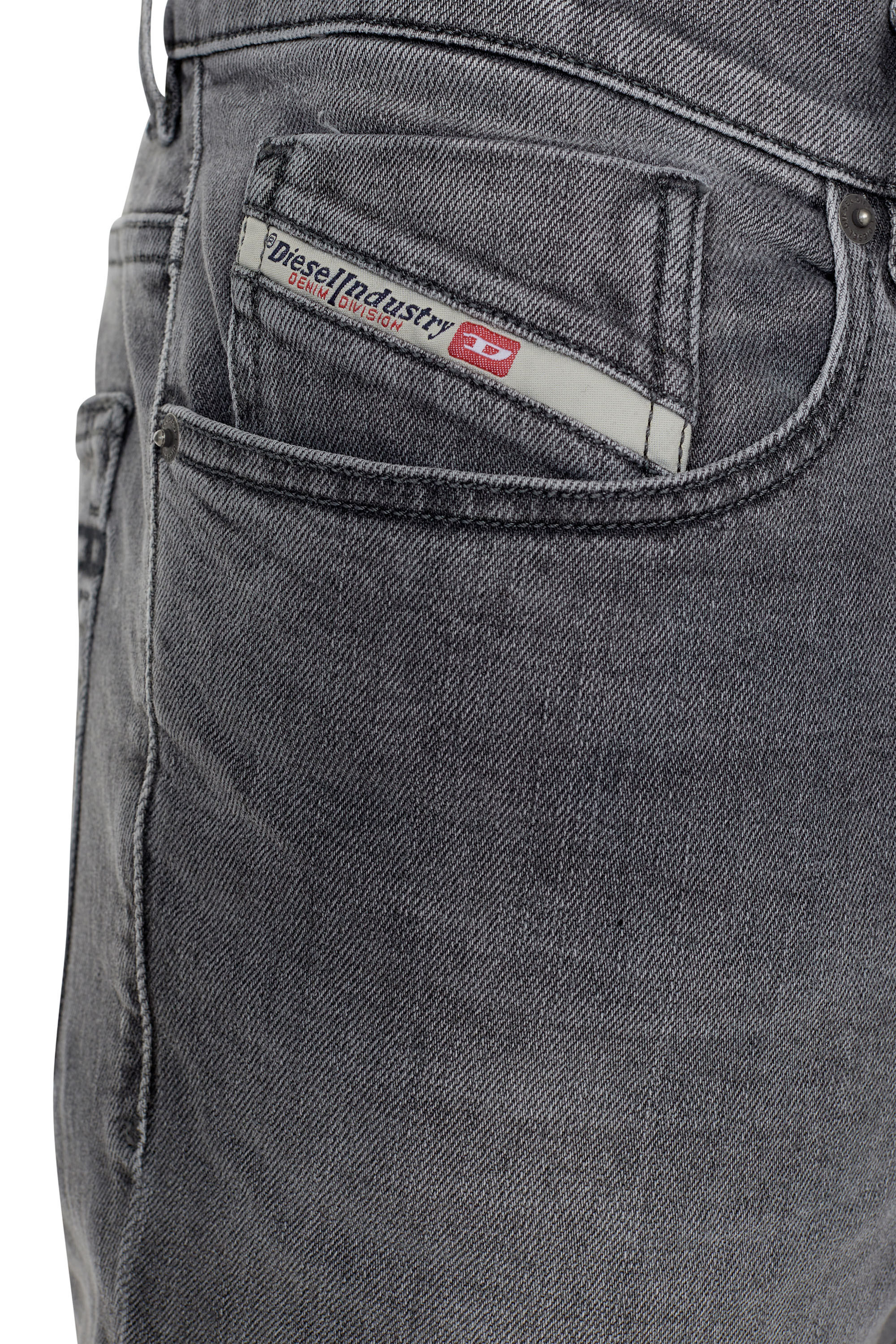 Diesel - Tapered Jeans 2005 D-Fining 09D50, Black/Dark grey - Image 6