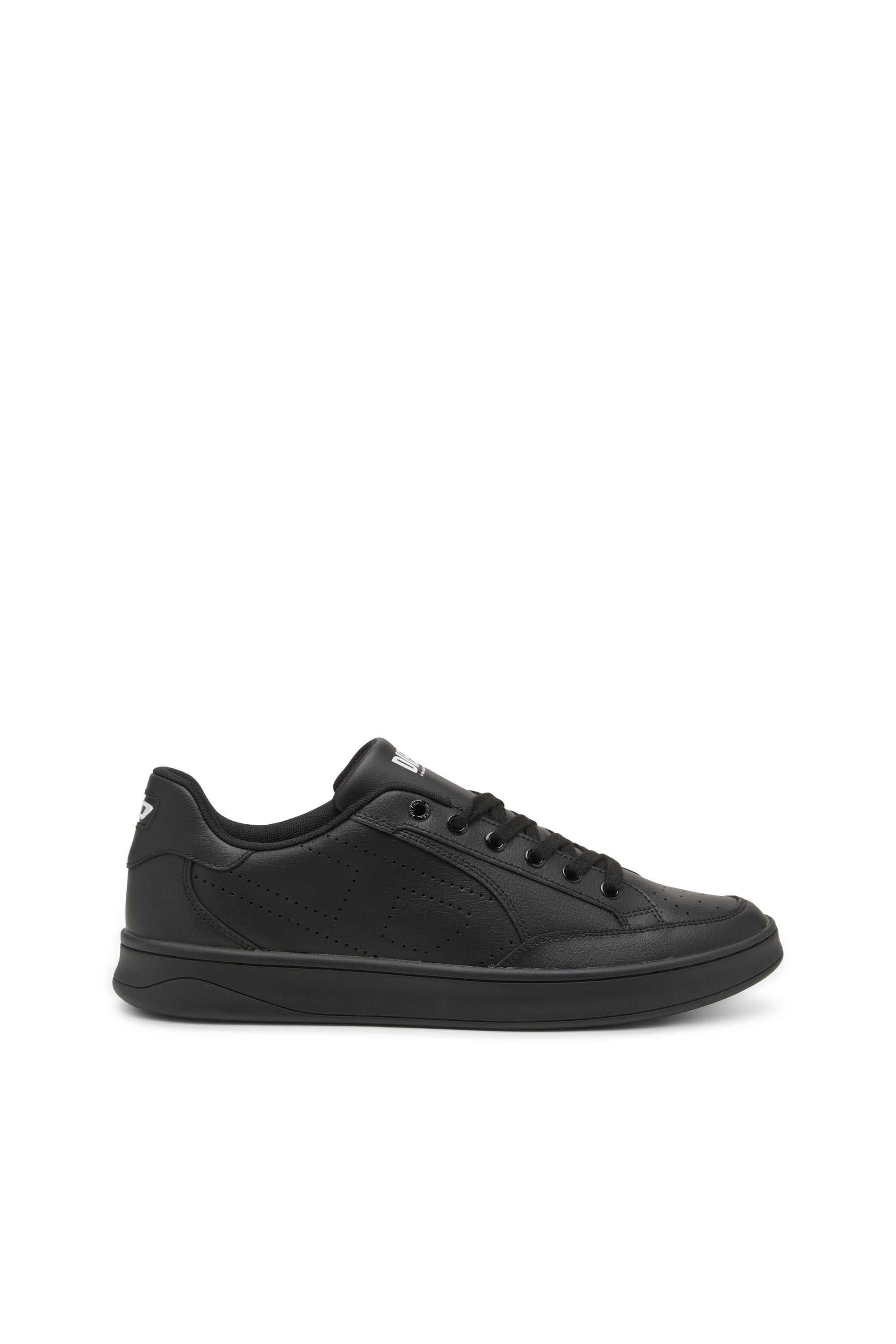 クールな価格でホットなピック Men's S-Dakota-Leather sneakers with perforated logo | Black ウェア