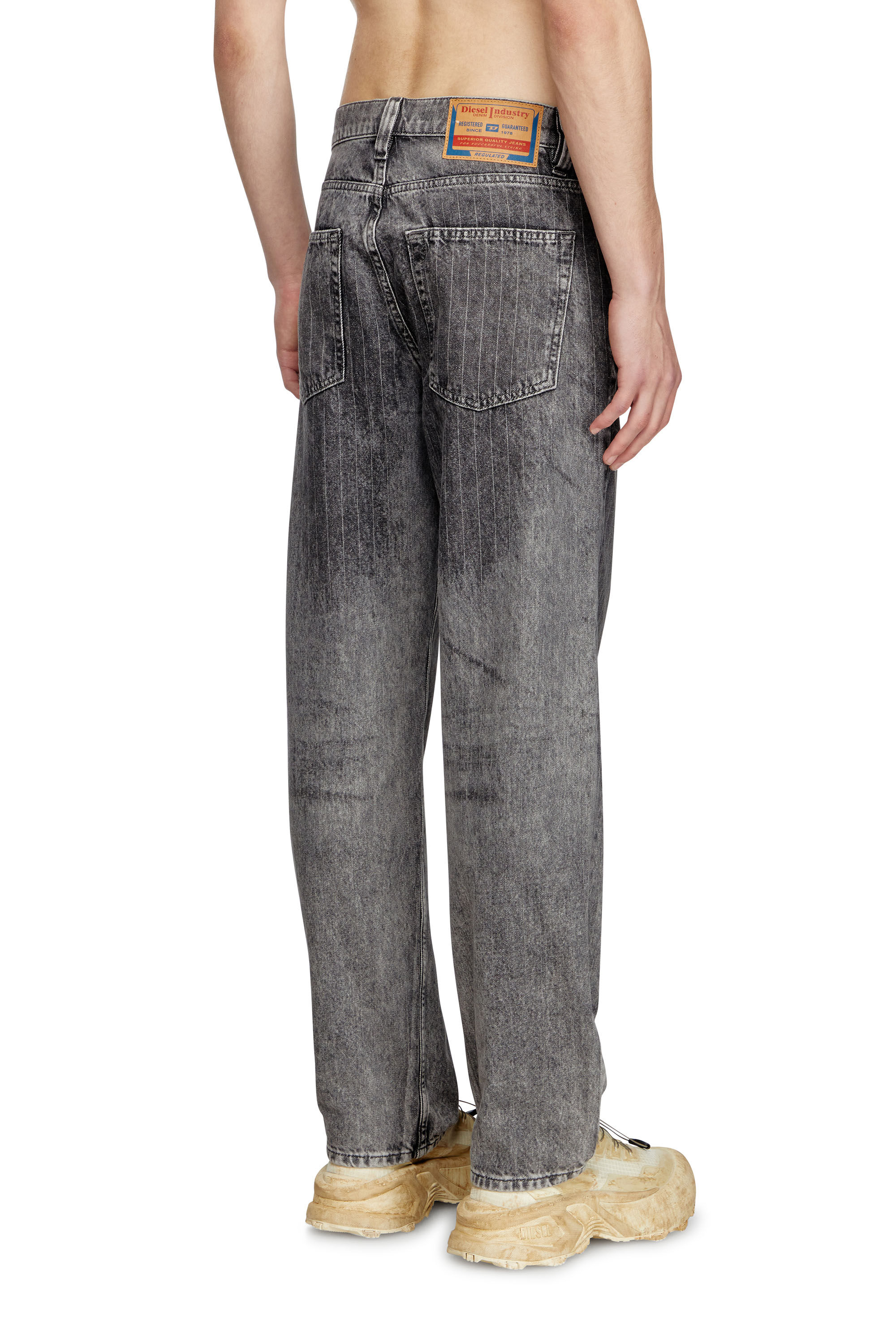 Diesel - Regular Jeans 2024 D-Macs 0ABCU Hombre, Gris Claro - 4