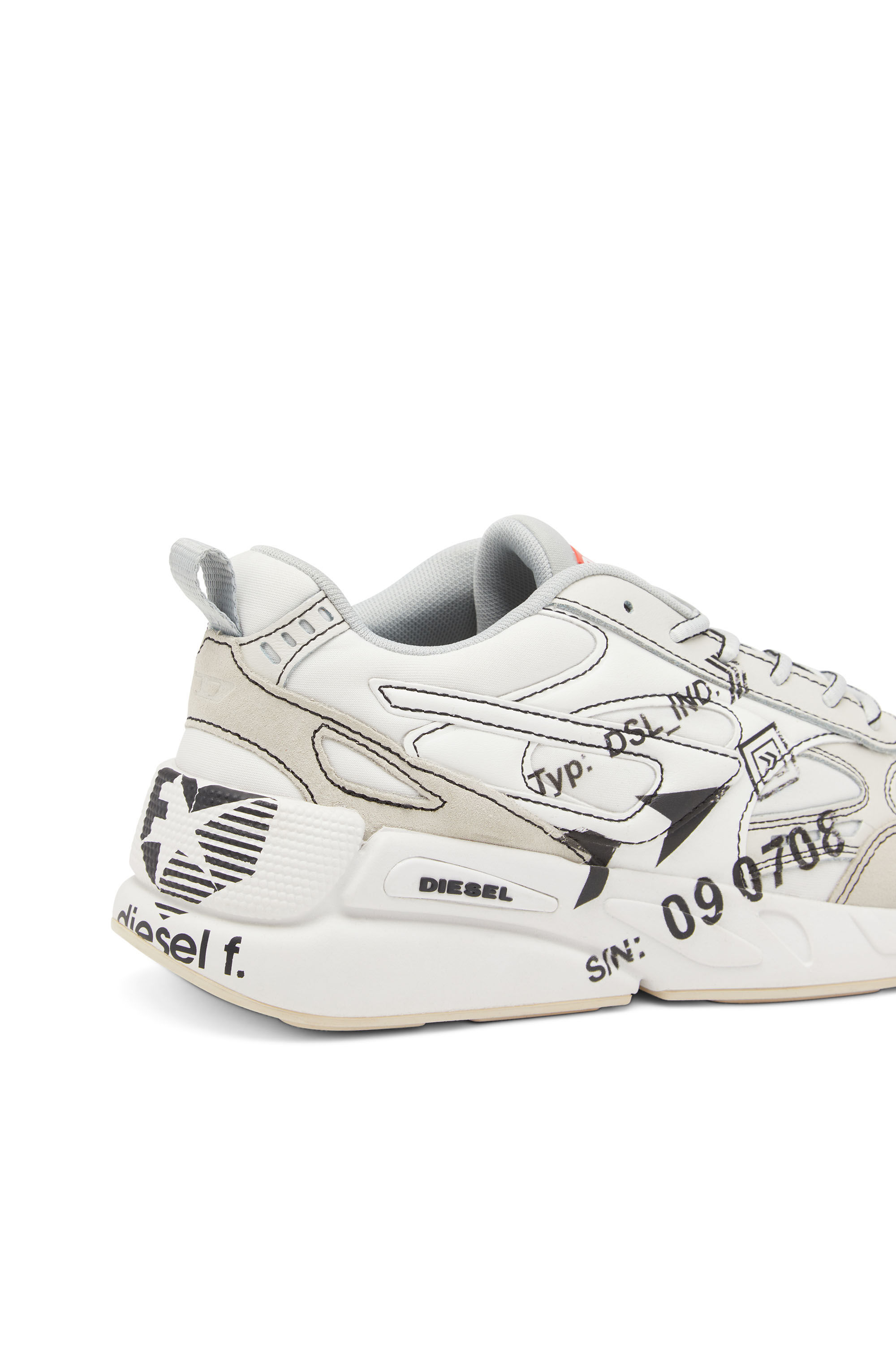 S-SERENDIPITY SPORT W Woman: Sneakers with logo graphics | Diesel