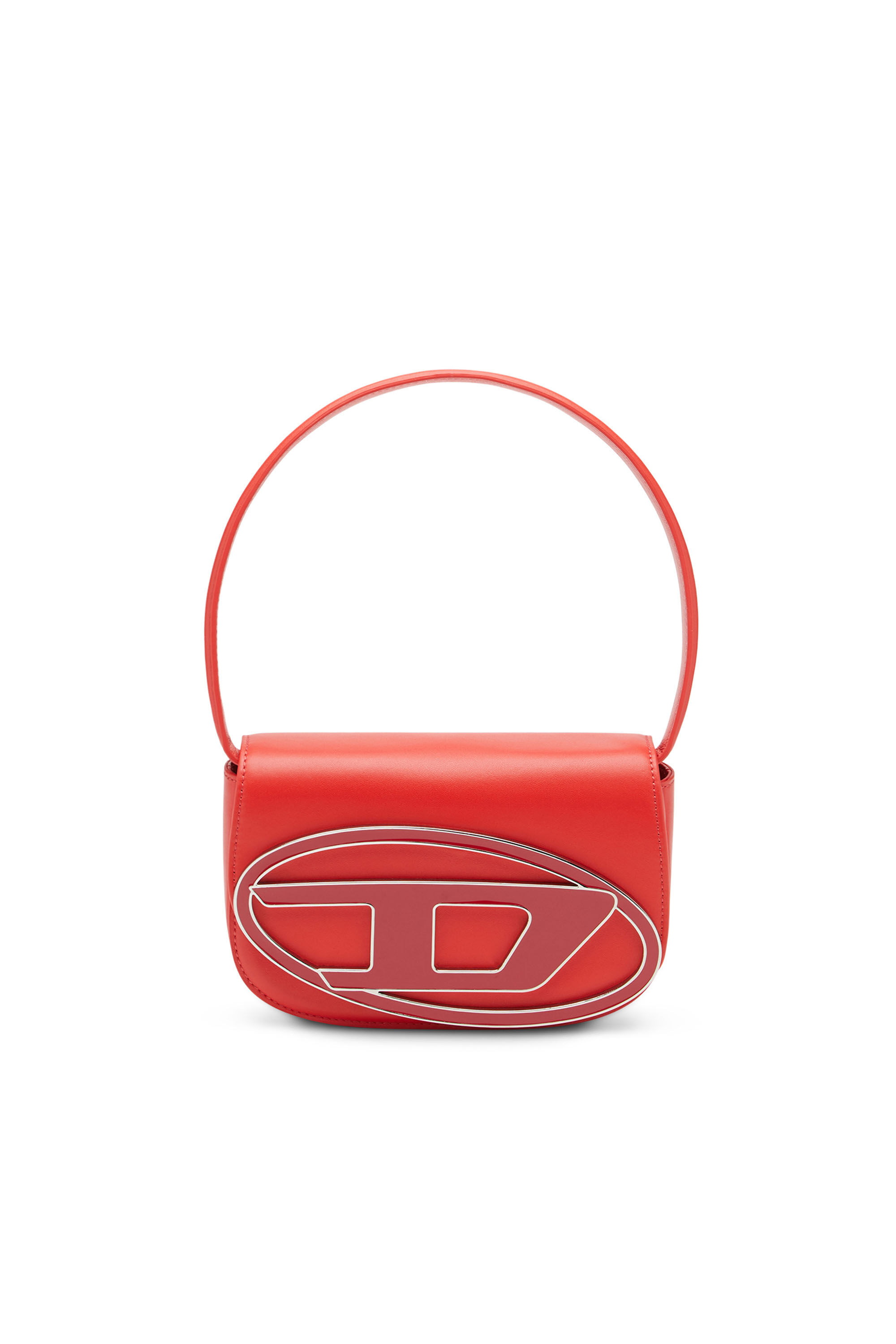 1Dr Shoulder Bag Diesel Leather Red