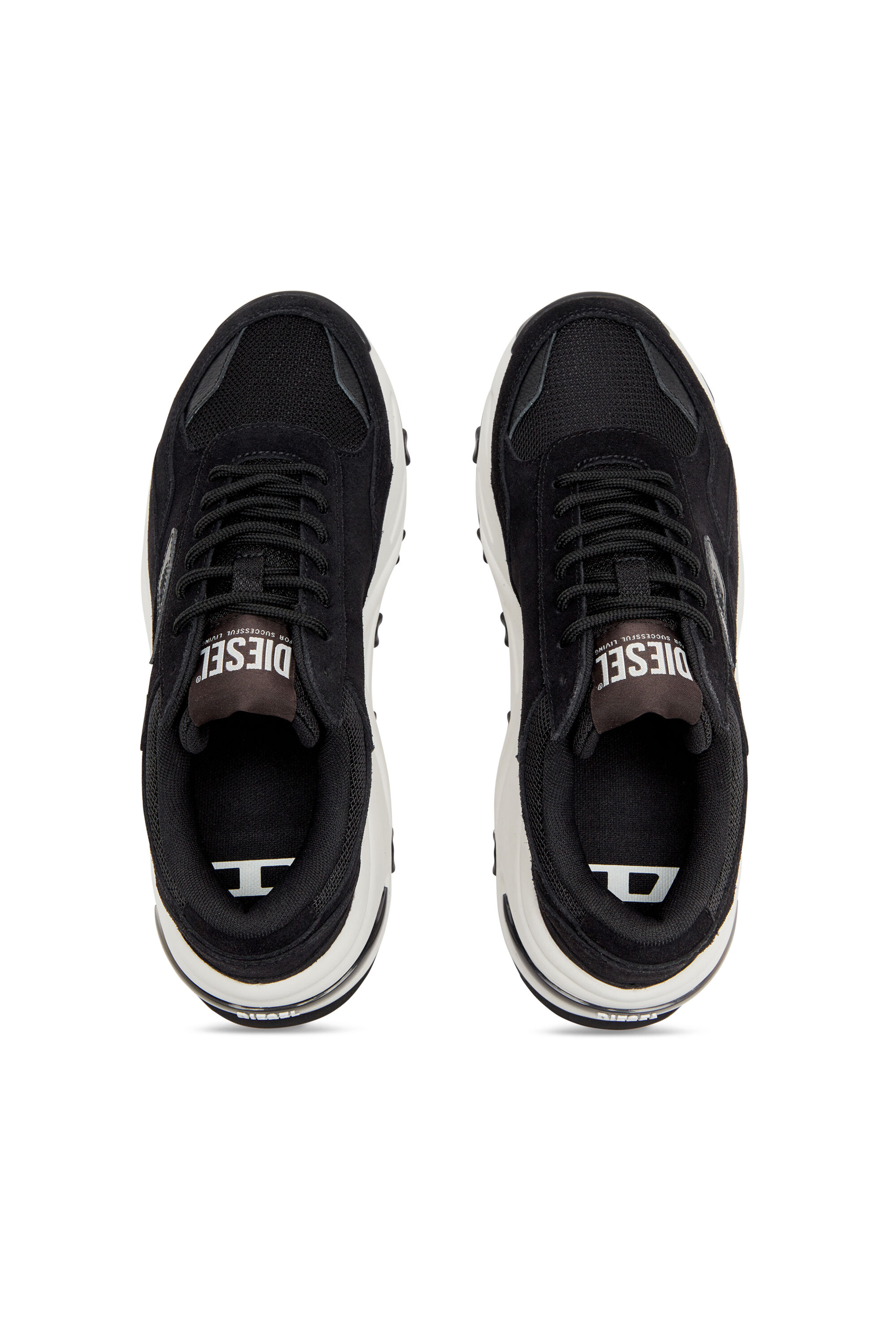 Women's S-Savannah-Platform sneakers in suede and mesh