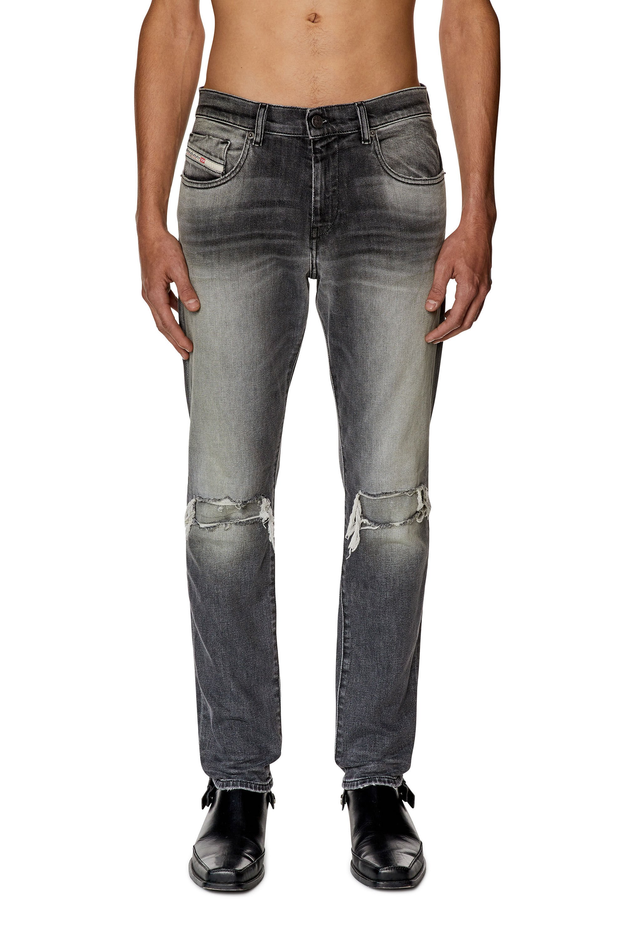 Diesel D-Strukt tapered jeans - Grey
