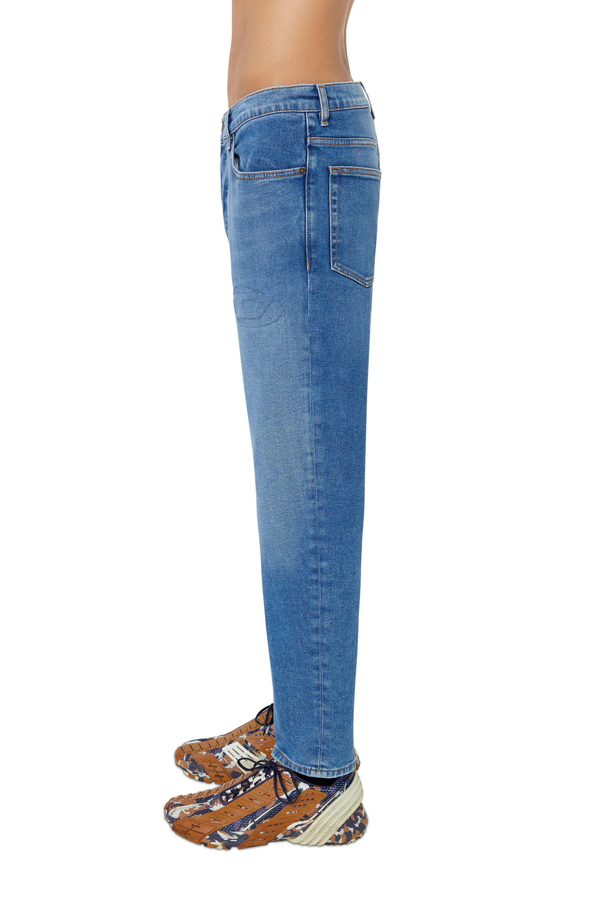 Diesel - 2005 D-FINING 09E34 Tapered Jeans, Azul medio - Image 5