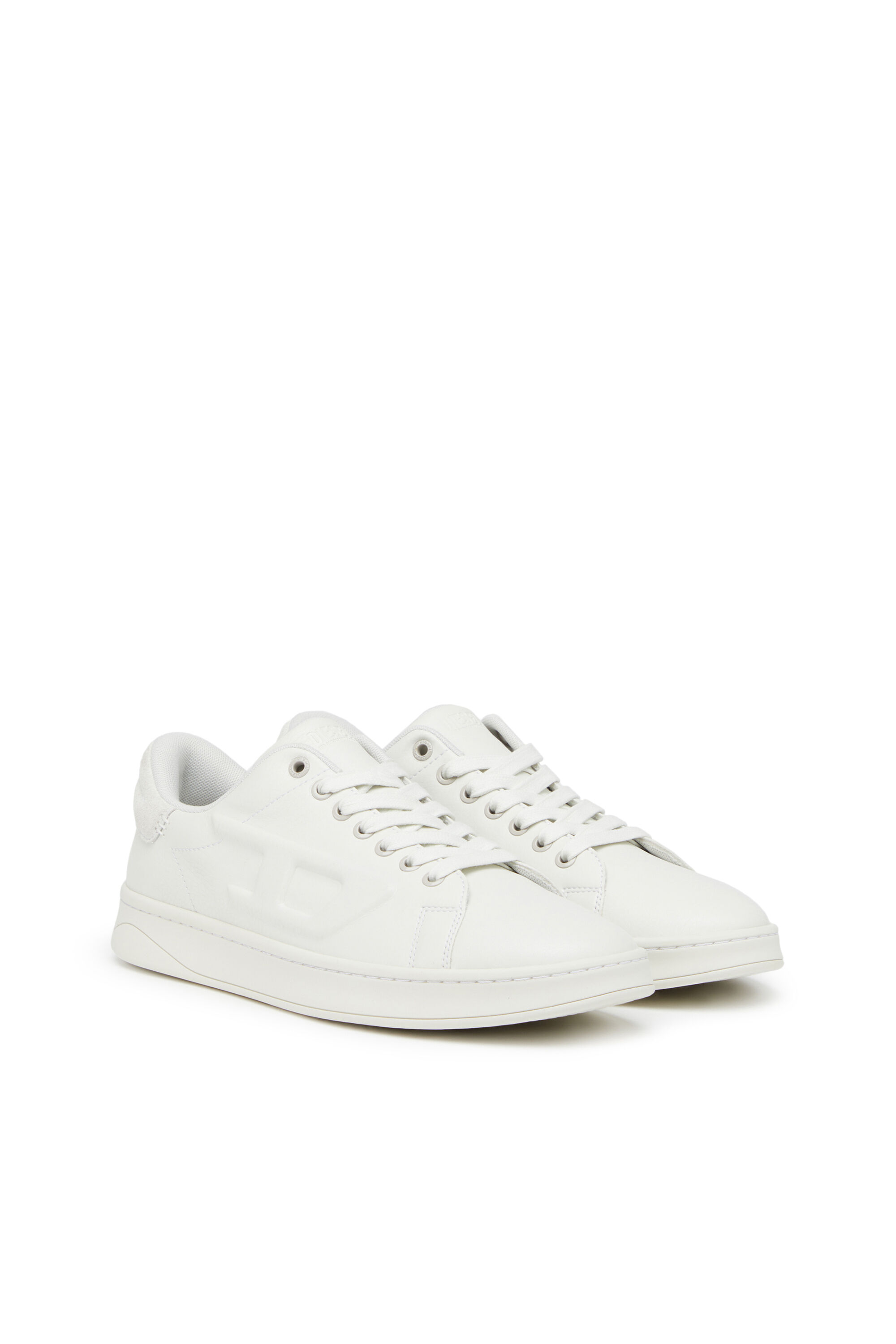 Men's S-Athene Low-Sneakers with embossed D logo | White