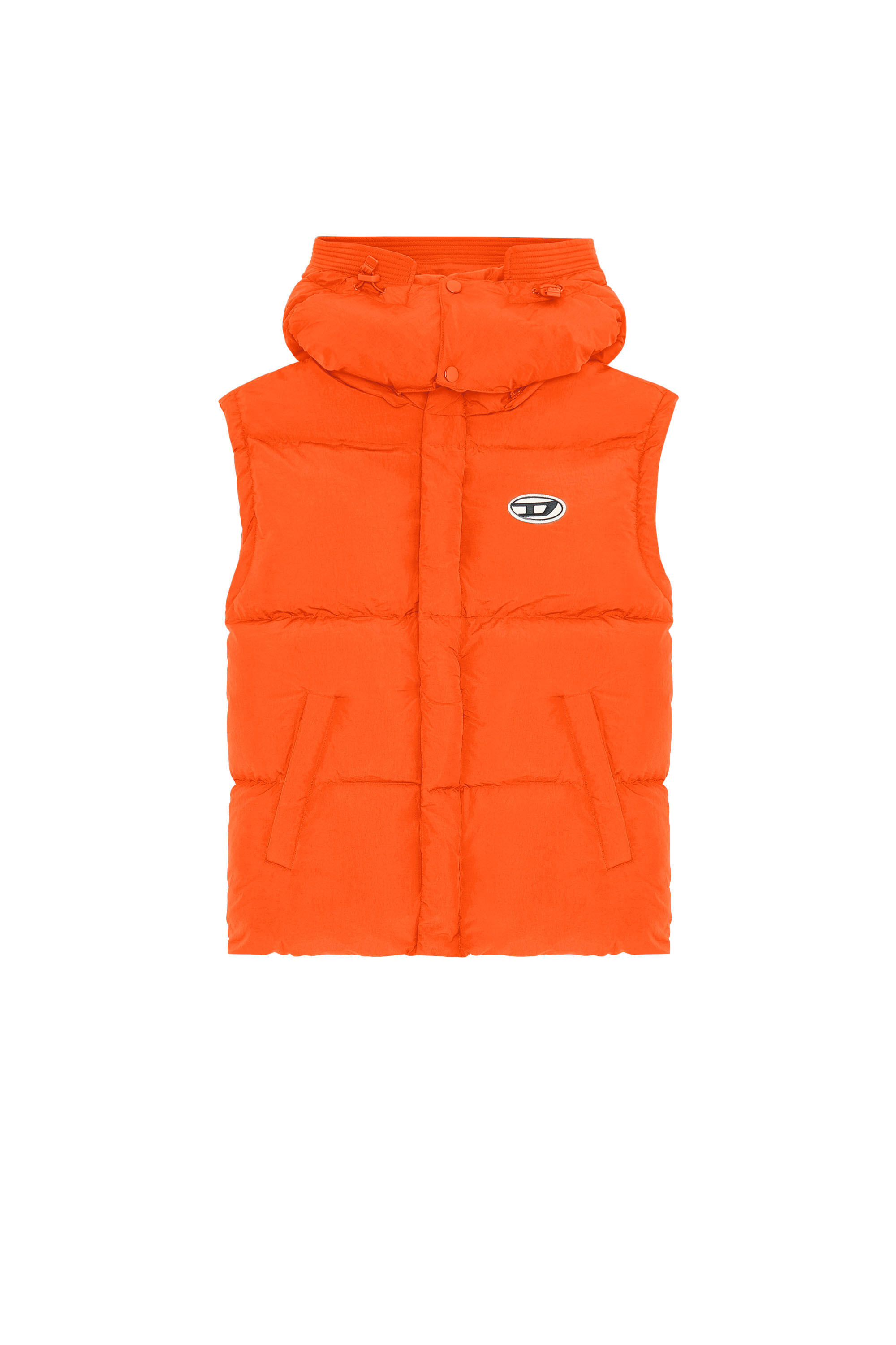 W-ROLF-SL-NW Man: Polygiene ViralOff® down vest | Diesel