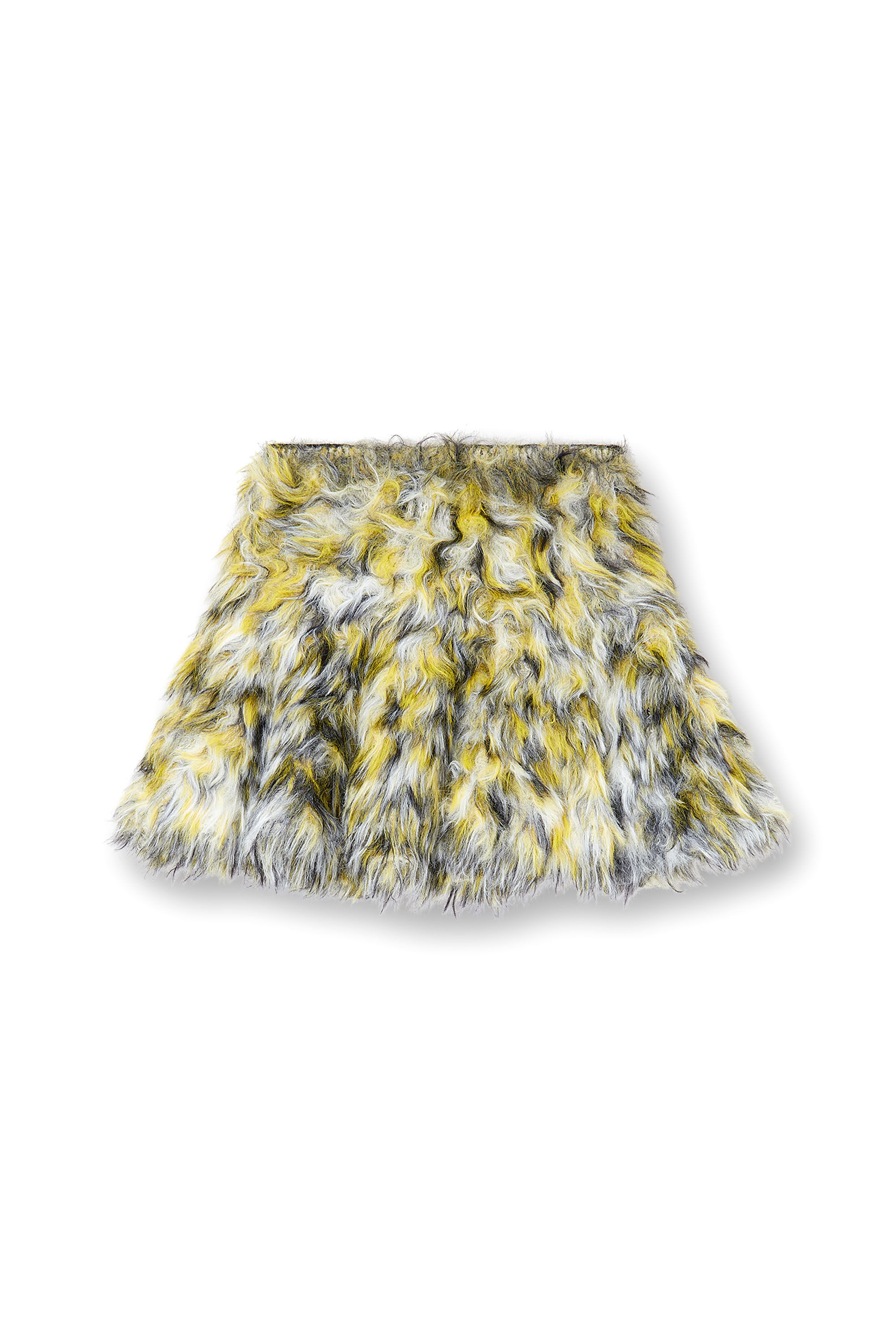 Diesel - M-ASTRELLA, Mini falda en tejido de punto jacquard esponjoso Mujer in Multicolor - 2