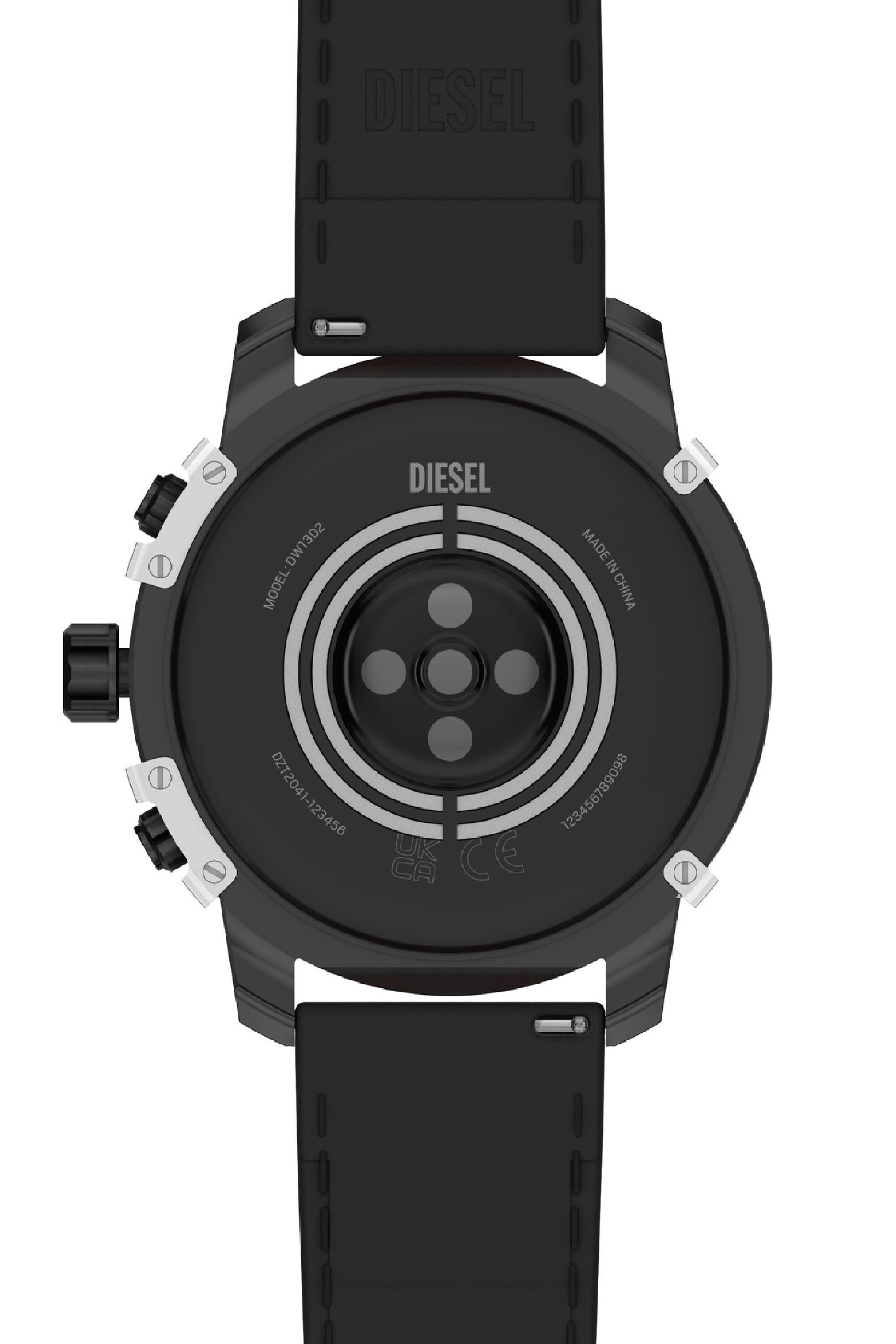 Smartwatch Griffed de silicona y nylon Hombre Multicolor Diesel