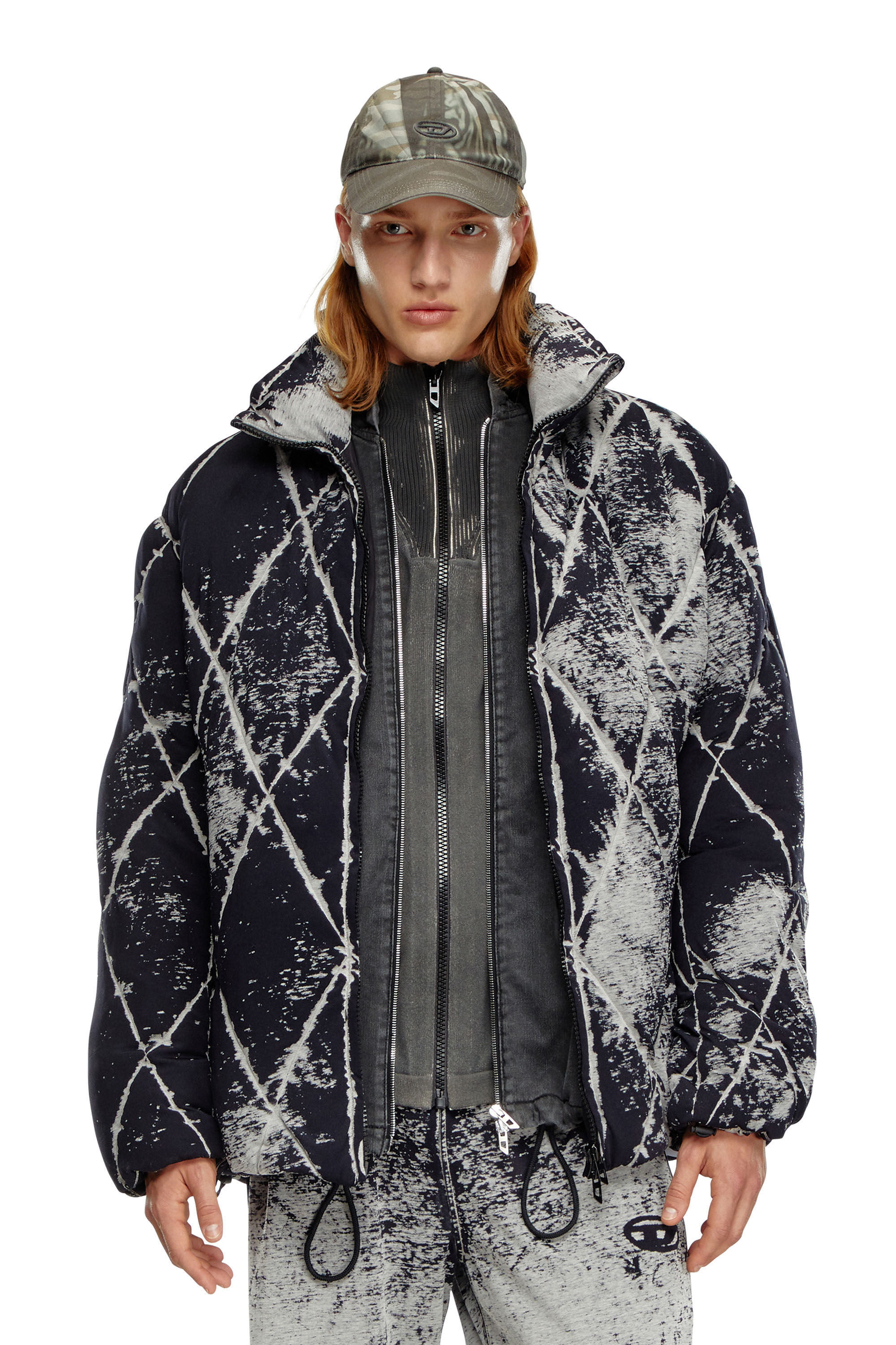 Diesel puffer jacket mens clearance