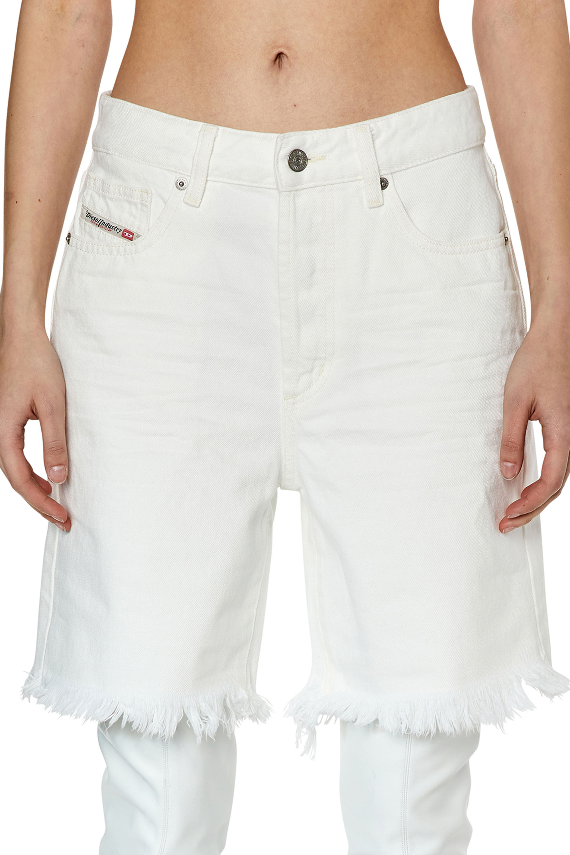 Diesel white shorts shop