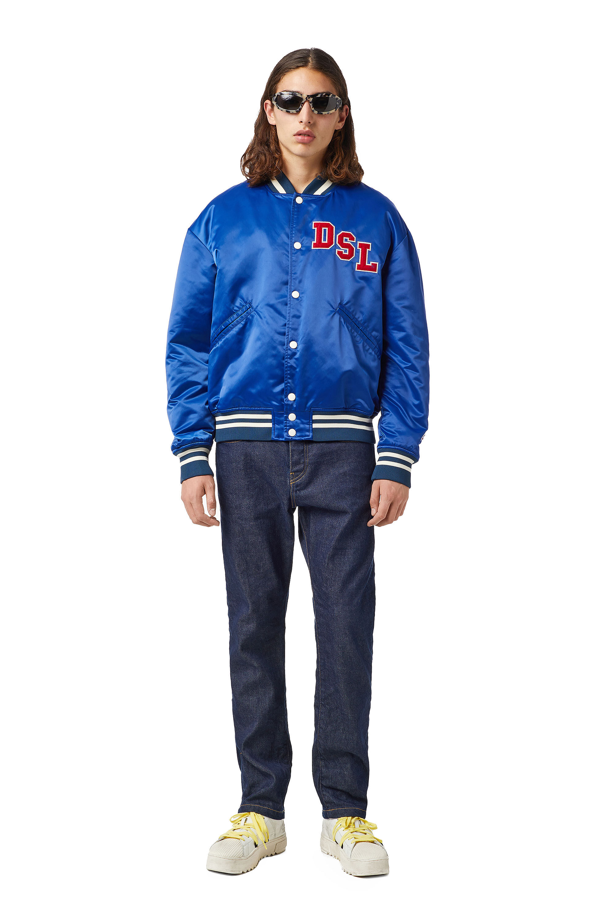J BULC Man Varsity jacket with Polygiene ViralOff Diesel
