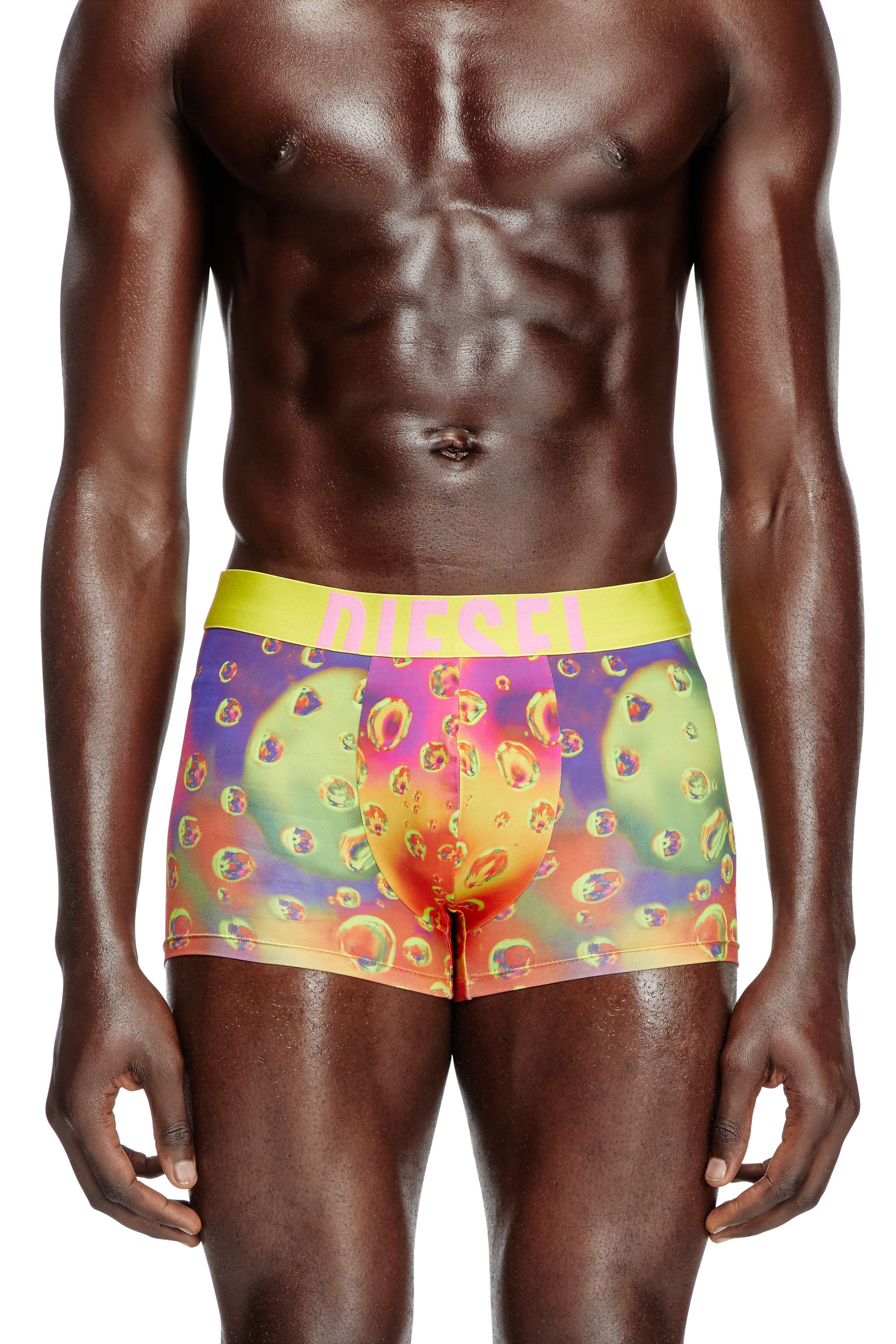 Diesel - DAMIEN-D-POP-40, Bóxers ajustados con estampado Acid Rain Hombre in Multicolor - 1