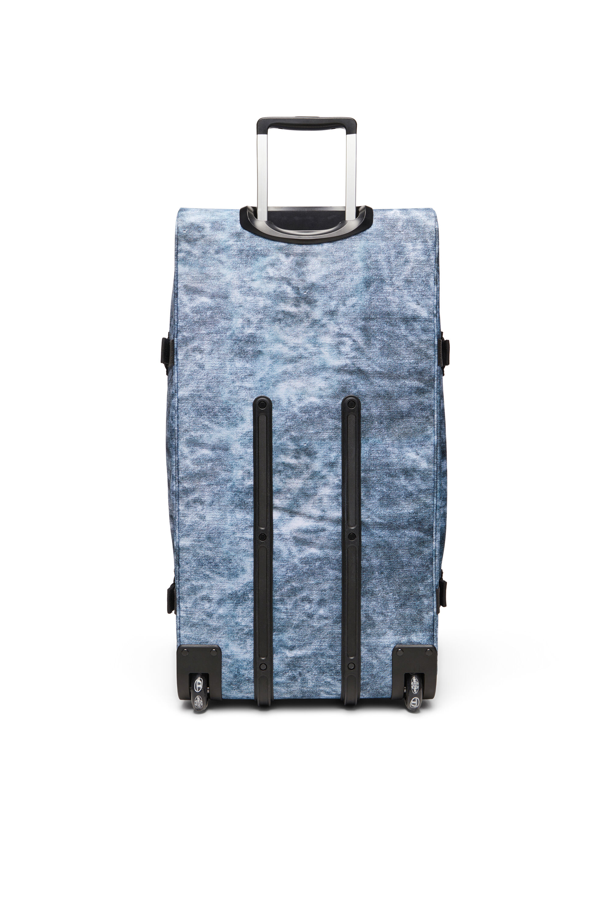 Diesel - DIESEL TRANSIT'R L, Maleta de viaje en denim trampantojo Unisex in Azul marino - 2