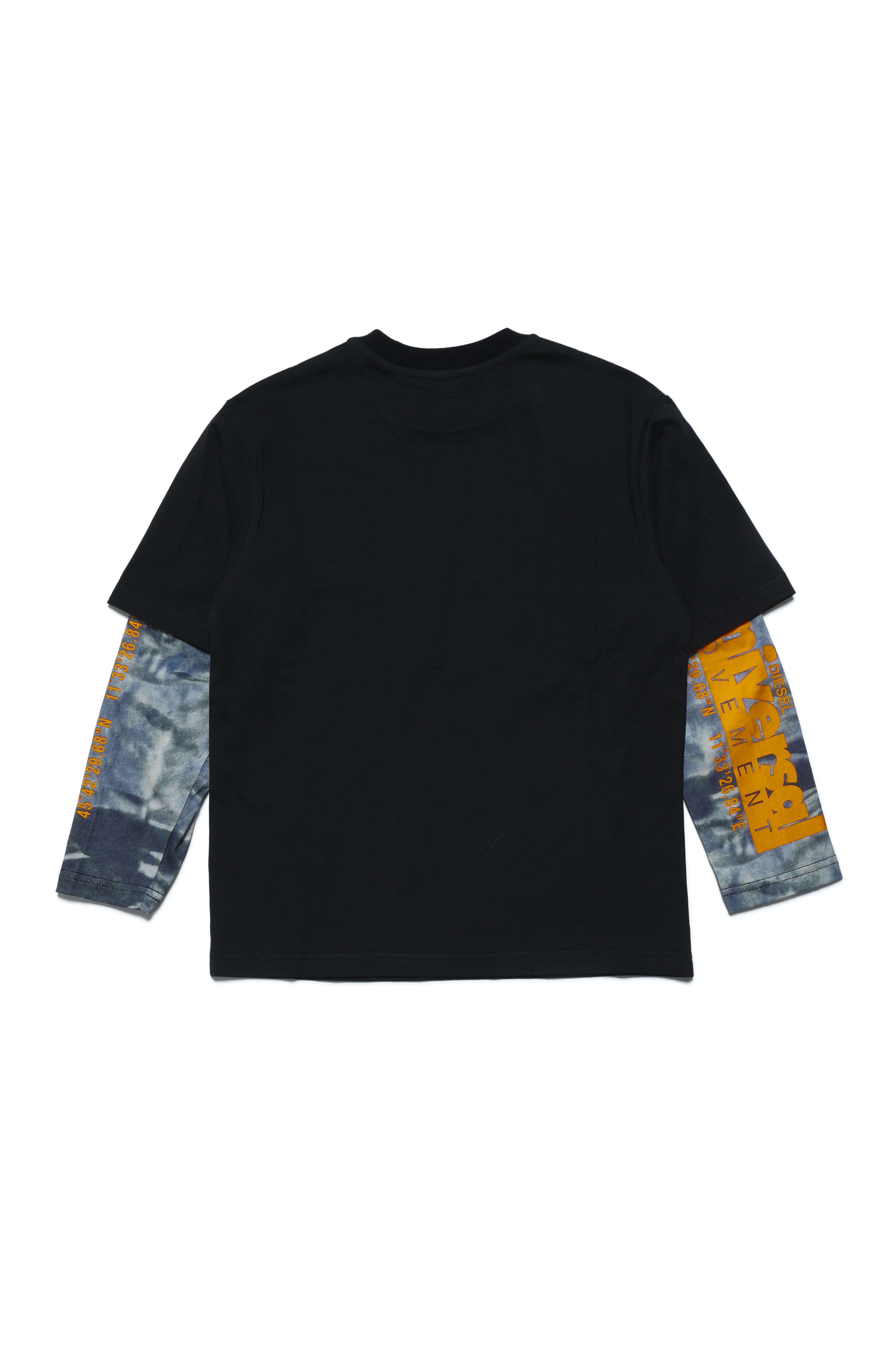 Layered-effect top with logo embroidery | 4-16 YEARS Boys | Diesel