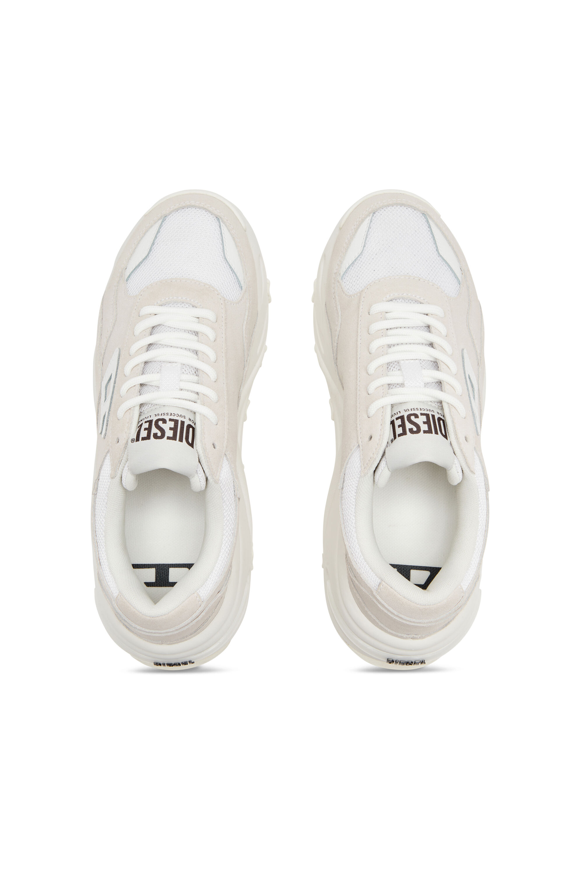 Women's S-Savannah-Platform sneakers in suede and mesh