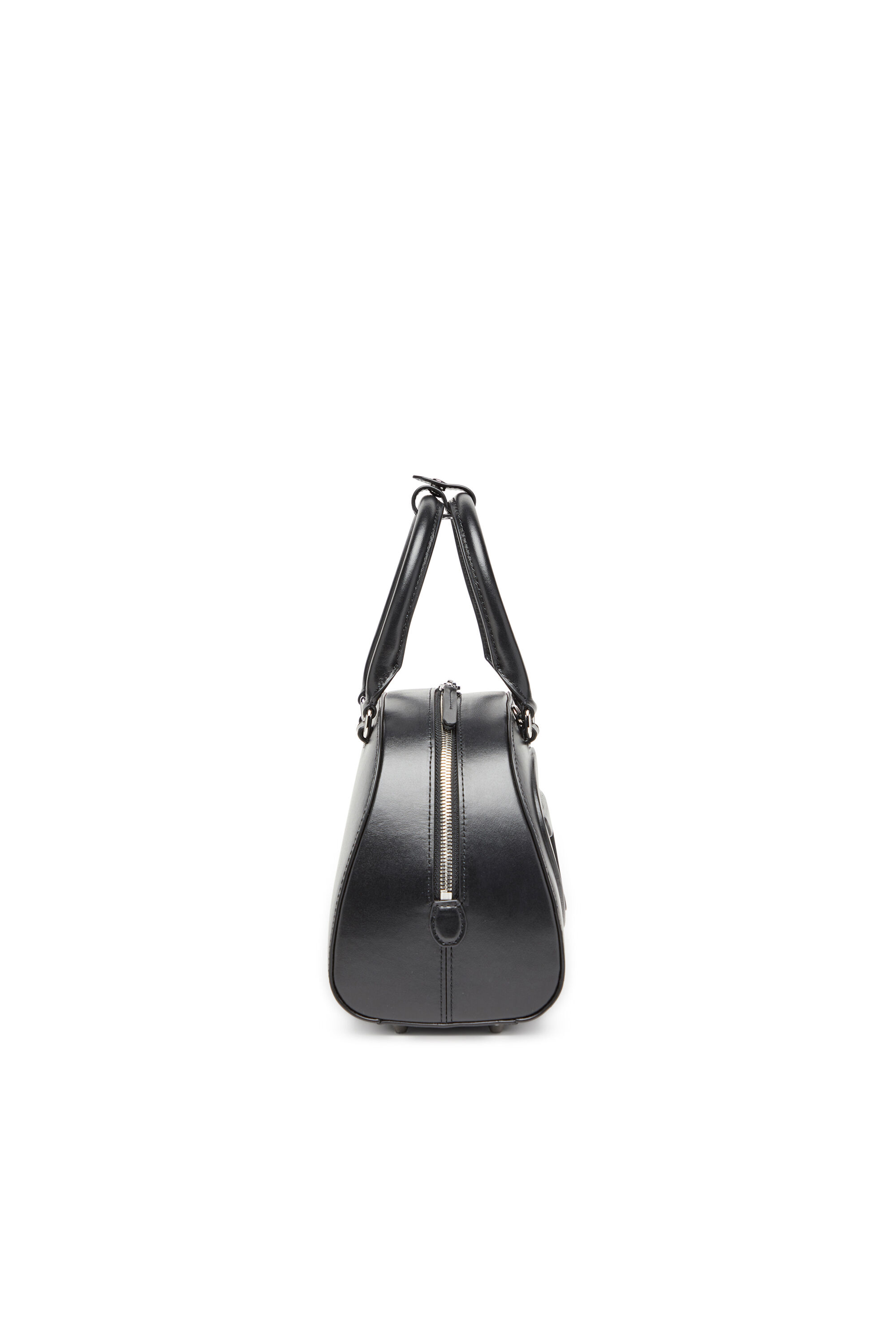 【国内発送★DIESEL】1dr dome top handle ボーリングバッグ Women's 1DR Dome-Leather bowling bag | Black | Diesel