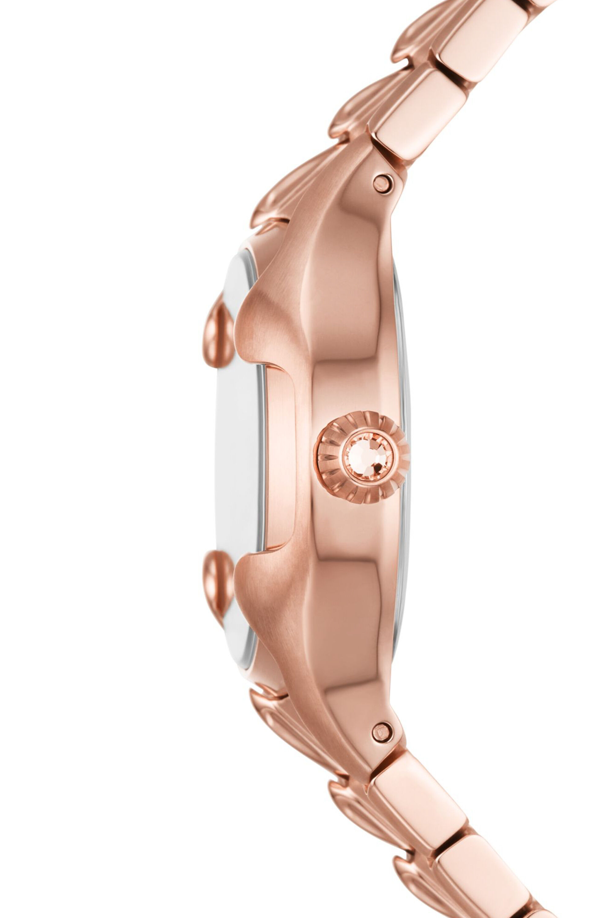 Women's Vert three-hand rose gold-tone stainless steel watch Women's Vert three-hand rose gold-tone stainless steel watch